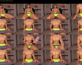 aaronmagnum — 3 minute Chaturbate male cam show recording, 720p, Aug 16, 2021