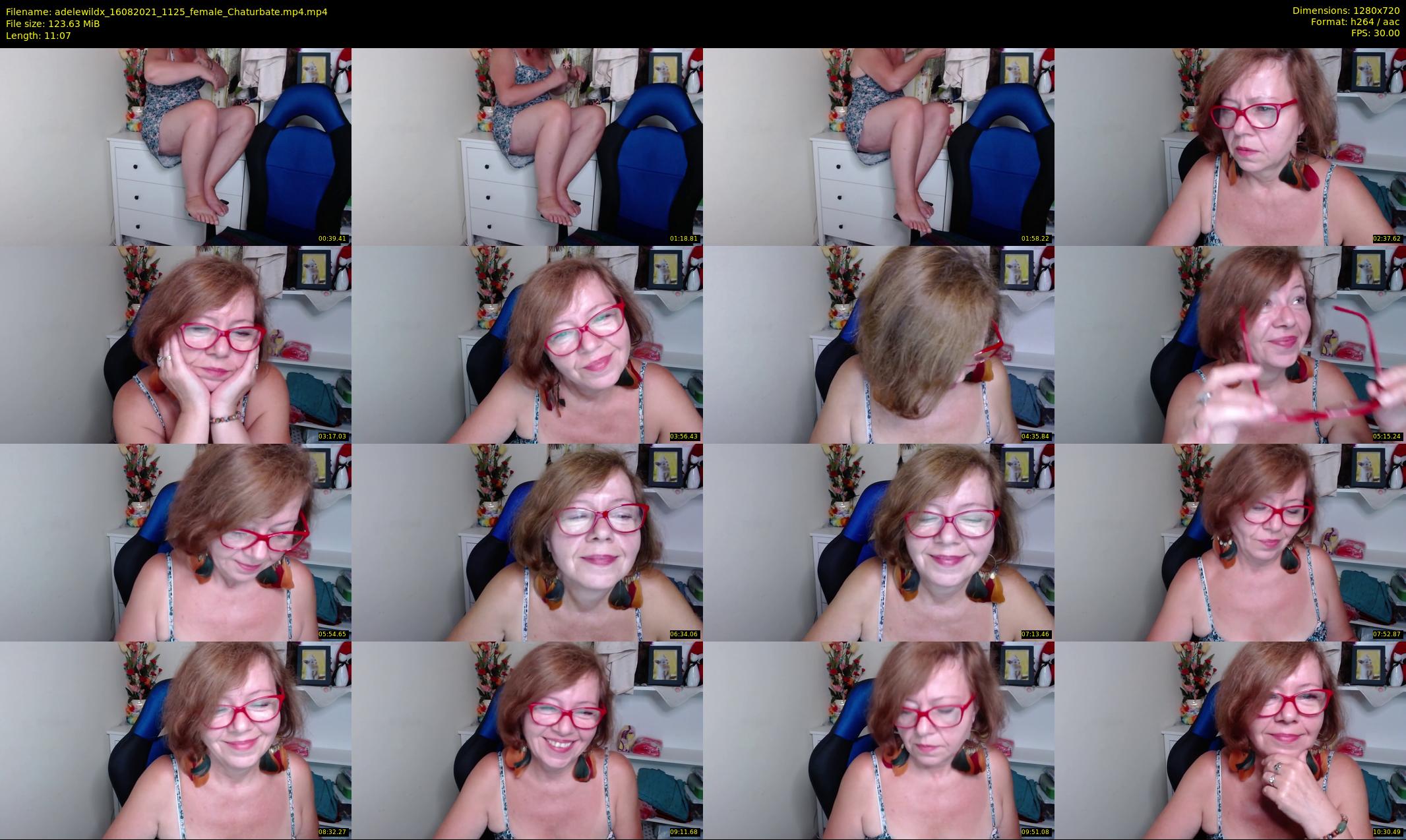 adelewildx — 12 minute Chaturbate female cam show recording, 720p, Aug 16, 2021