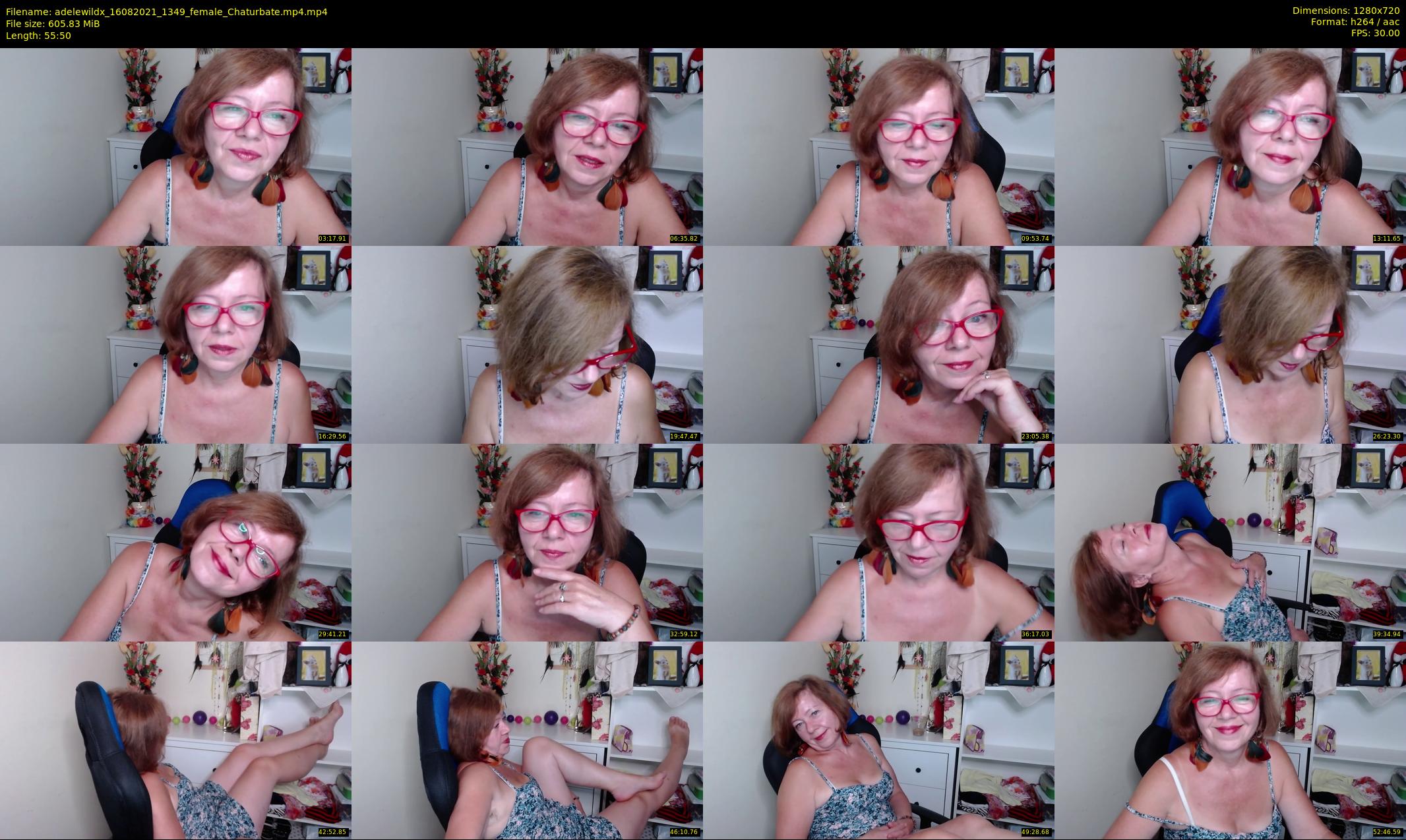 adelewildx — 56 minute Chaturbate female cam show recording, 720p, Aug 16, 2021