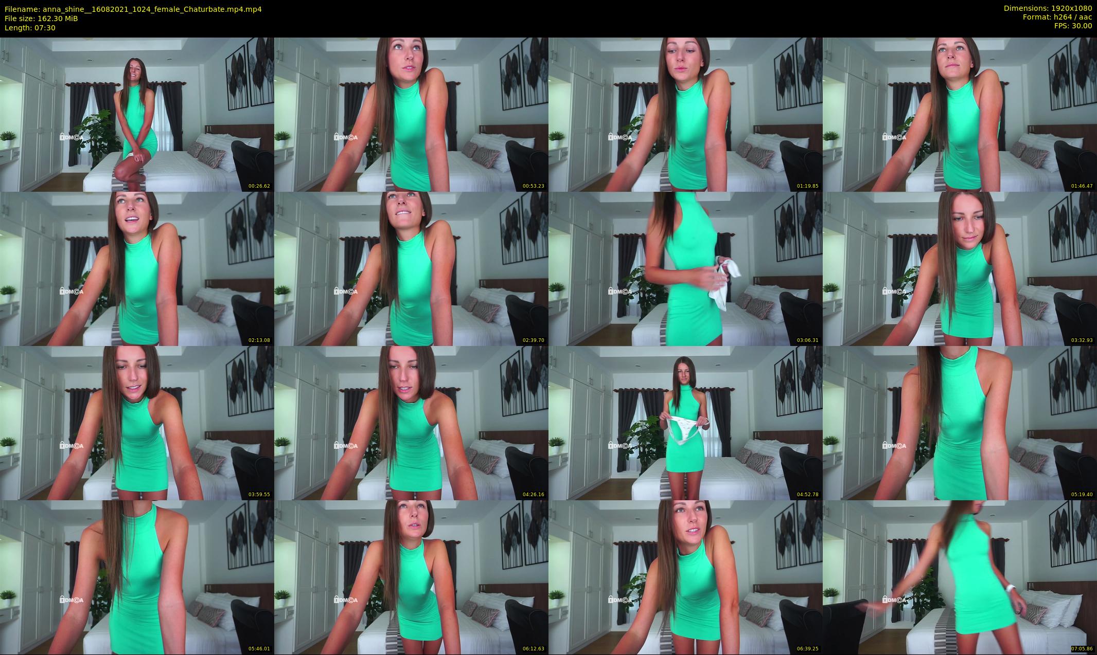 anna_shine_ — 8 minute Chaturbate female cam show recording, 1080p, Aug 16, 2021