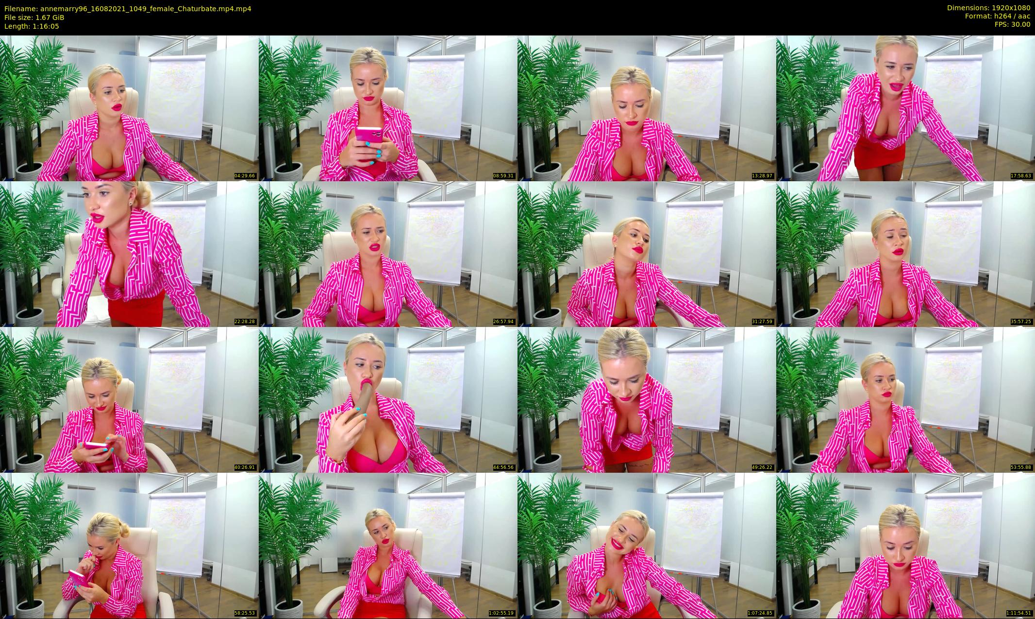 annemarry96 — 77 minute Chaturbate female cam show recording, 1080p, Aug 16, 2021