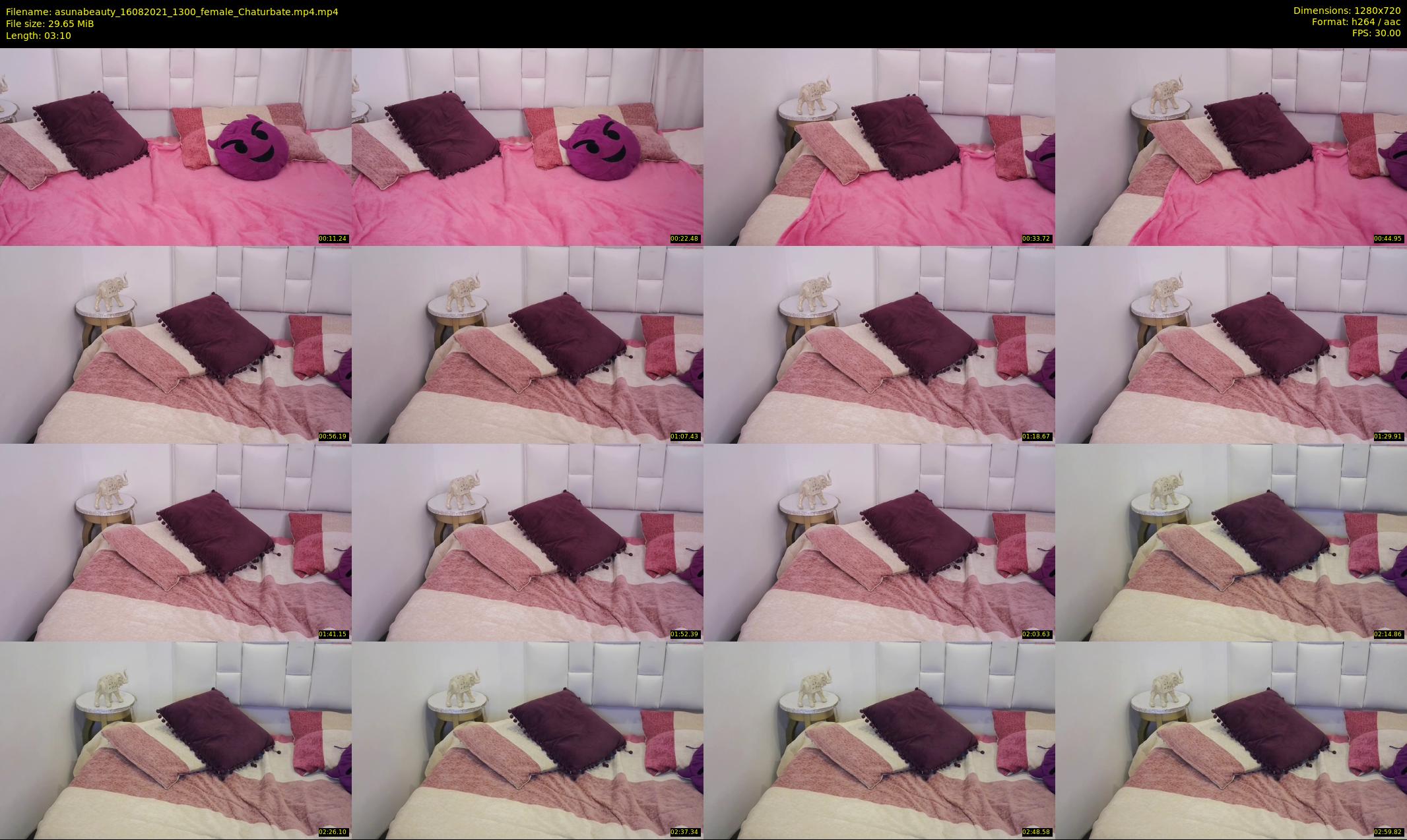 asunabeauty — 4 minute Chaturbate female cam show recording, 720p, Aug 16, 2021
