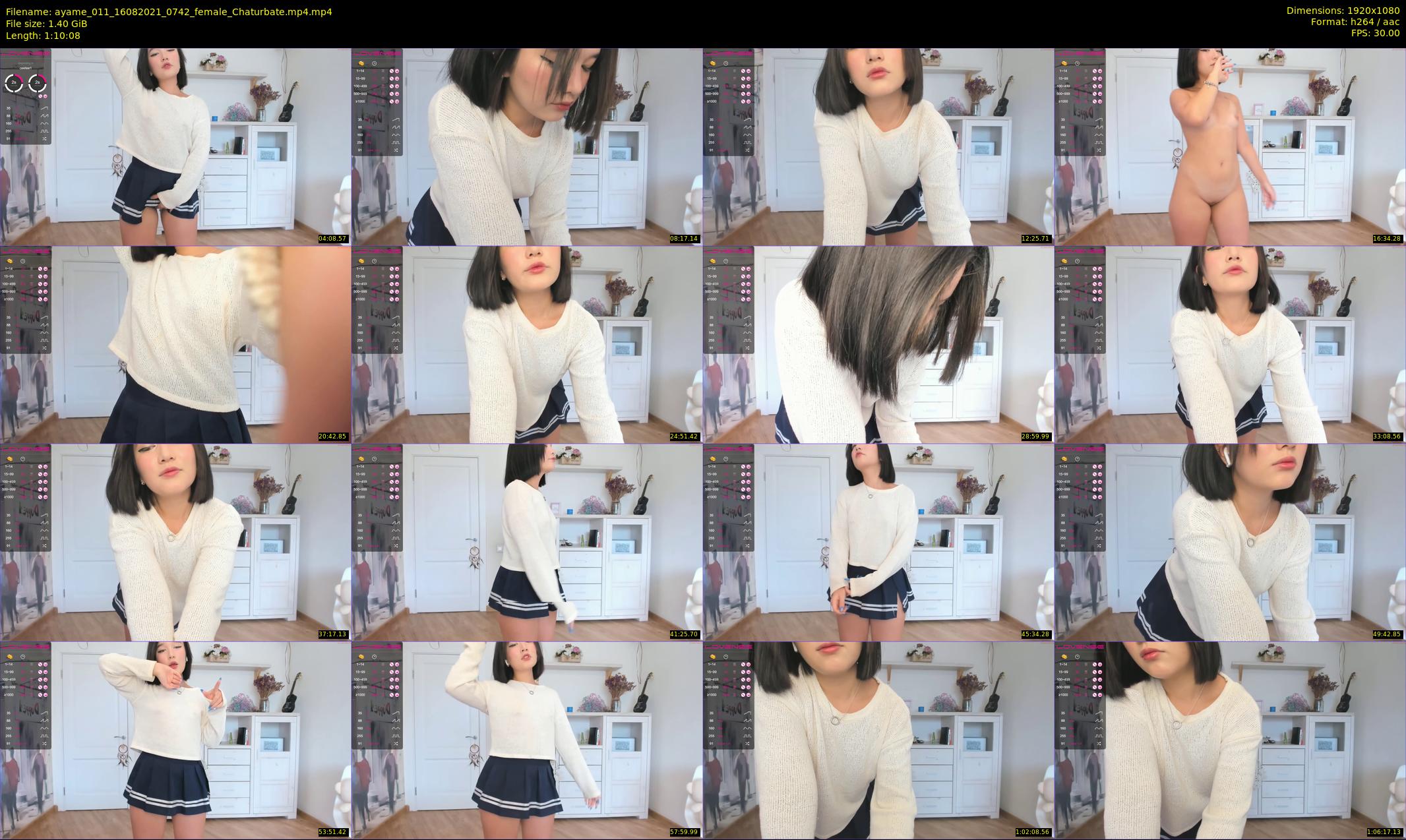 ayame_011 — 71 minute Chaturbate female cam show recording, 1080p, Aug 16, 2021