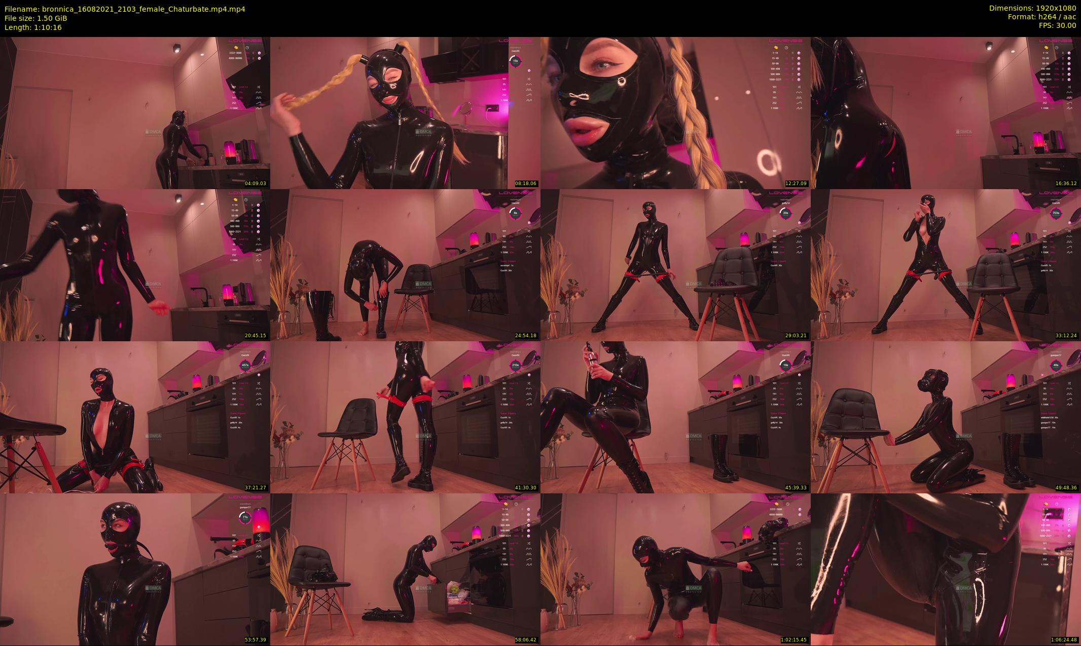 bronnica — 71 minute Chaturbate female cam show recording, 1080p, Aug 16, 2021