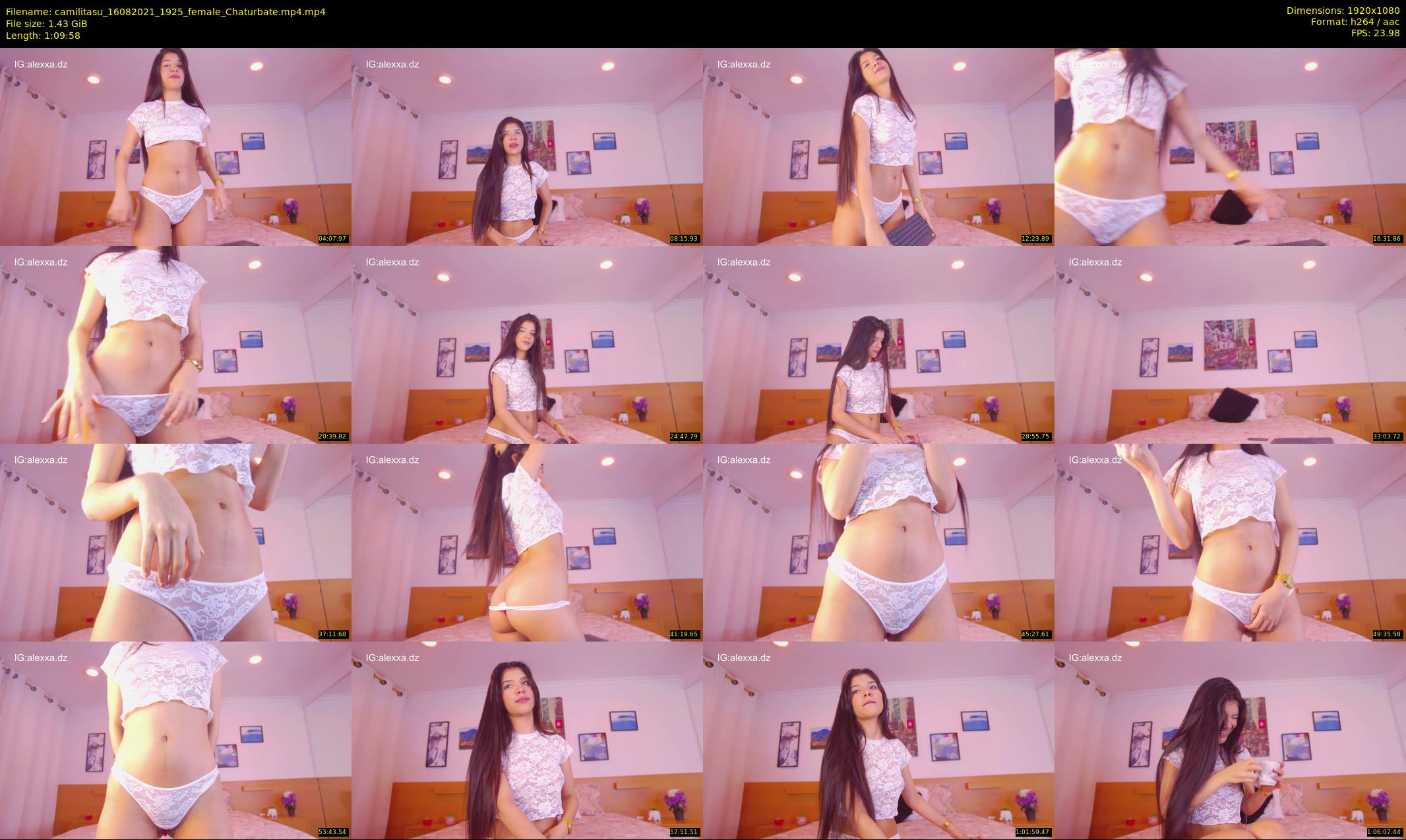 camilitasu — 70 minute Chaturbate female cam show recording, 1080p, Aug 16, 2021