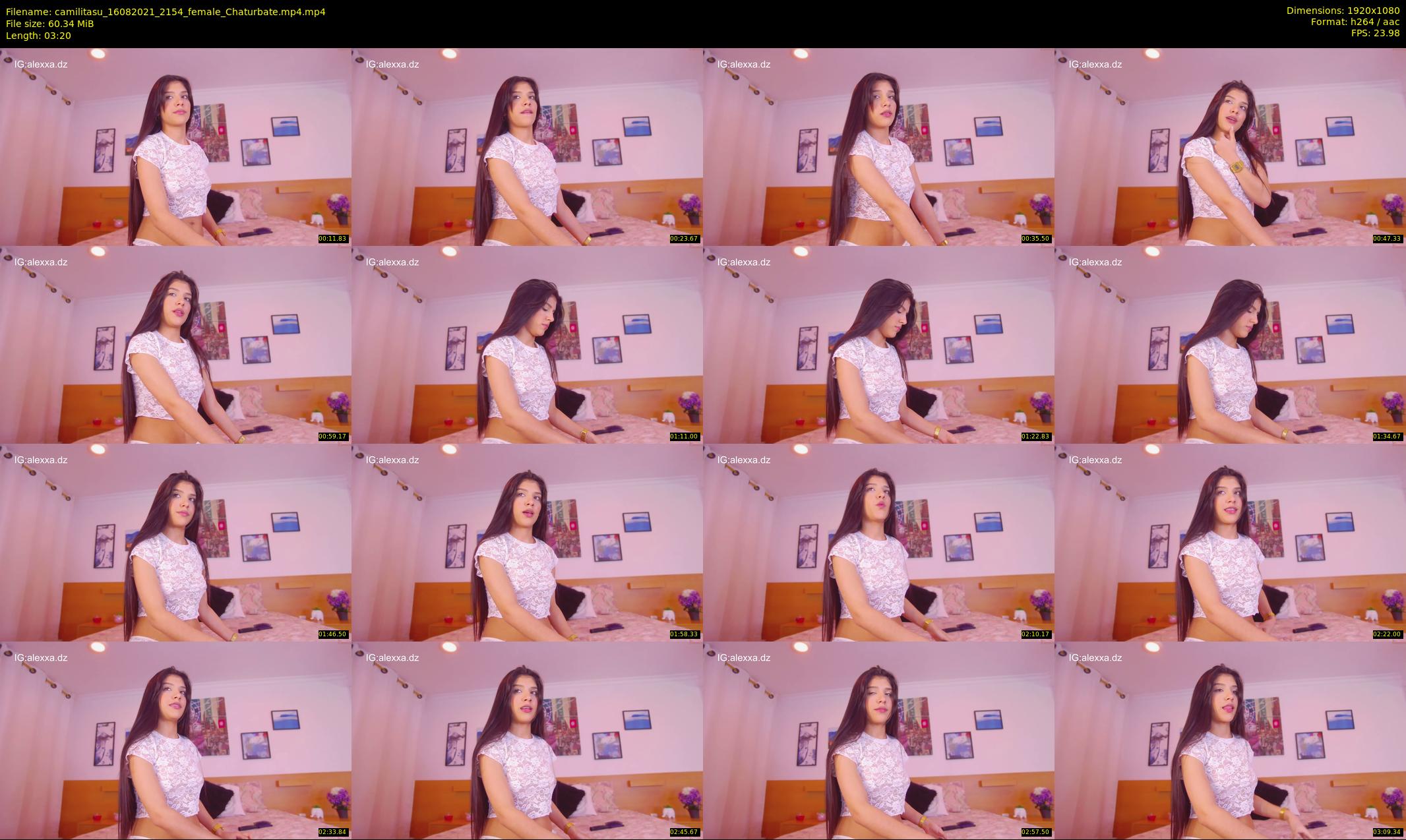 camilitasu — 4 minute Chaturbate female cam show recording, 1080p, Aug 16, 2021