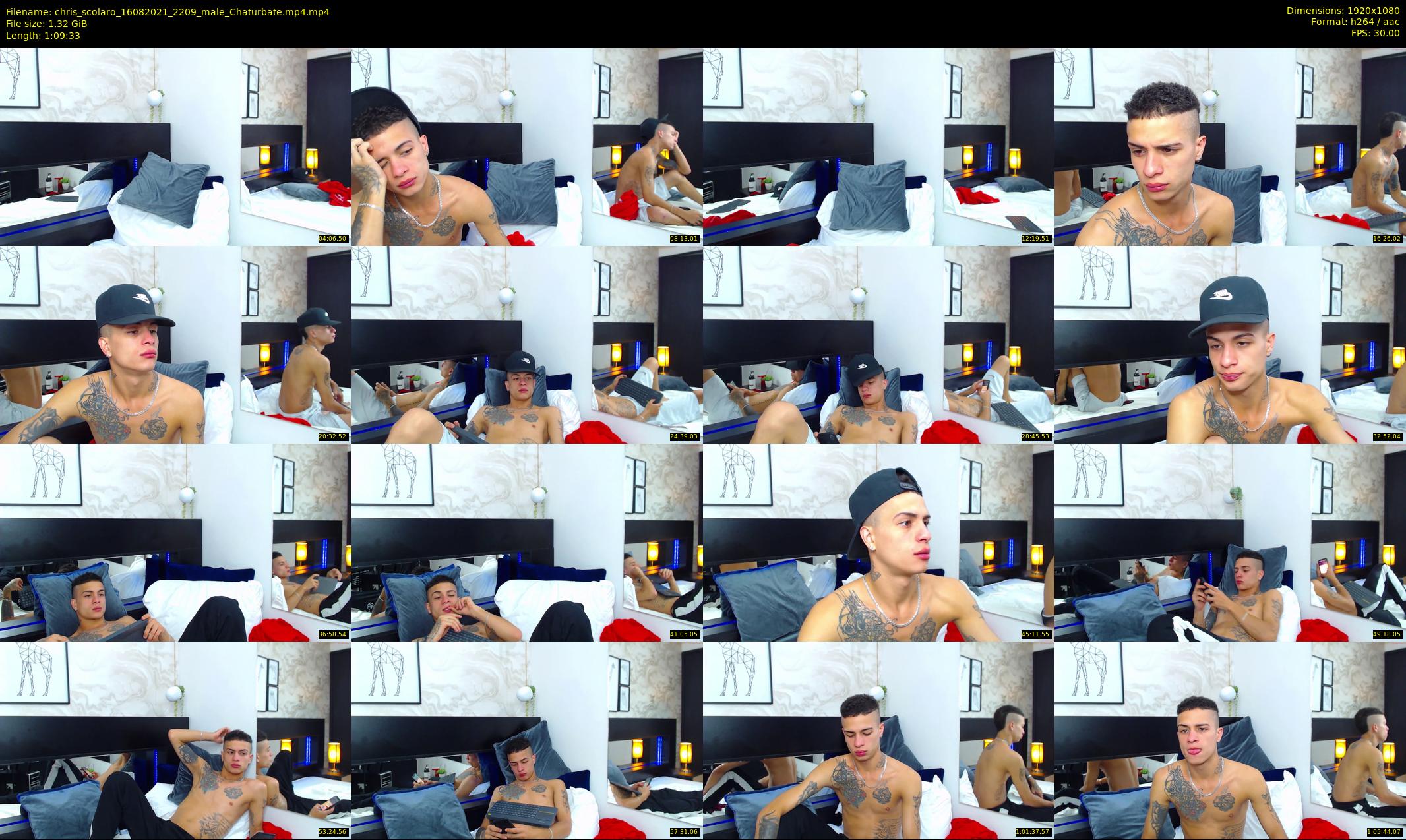 chris_scolaro — 70 minute Chaturbate male cam show recording, 1080p, Aug 16, 2021