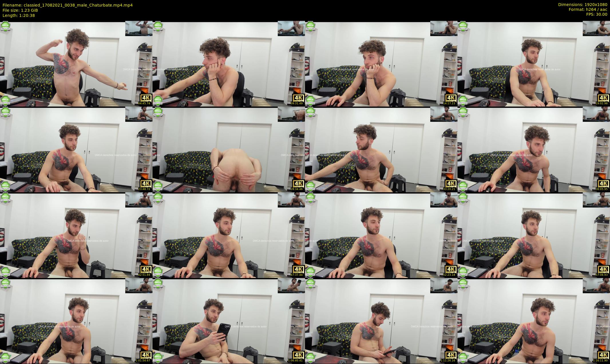 classied — 81 minute Chaturbate male cam show recording, 1080p, Aug 17, 2021