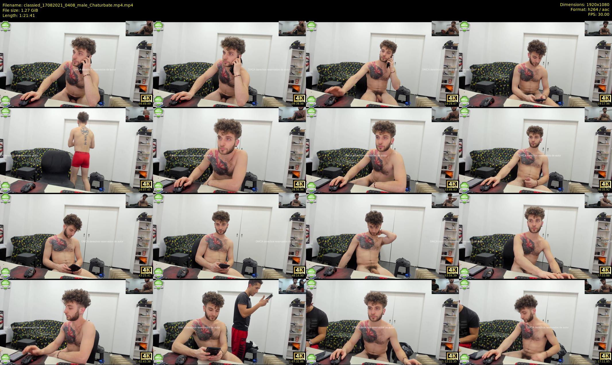 classied — 82 minute Chaturbate male cam show recording, 1080p, Aug 17, 2021