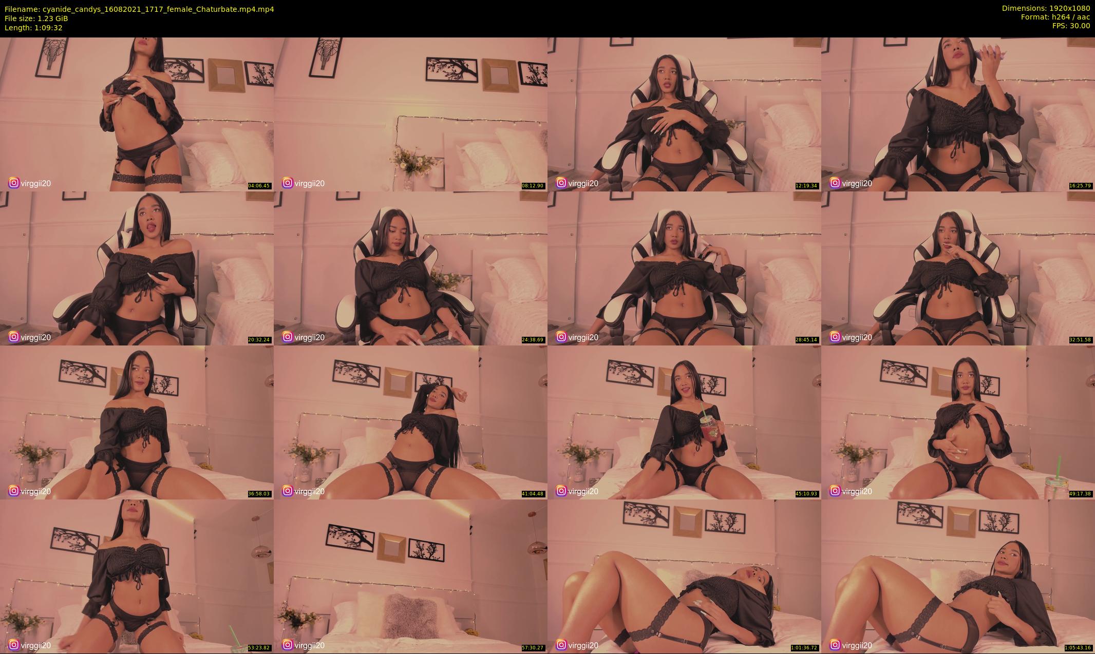 cyanide_candys — 70 minute Chaturbate female cam show recording, 1080p, Aug 16, 2021