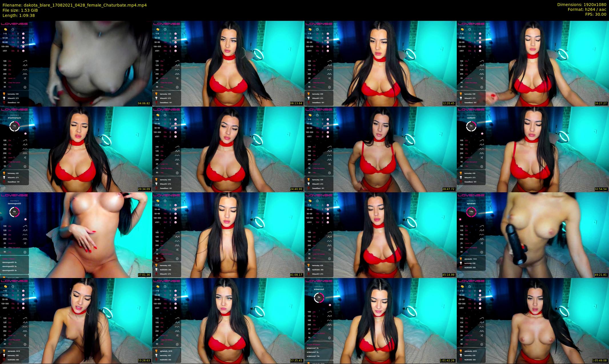 dakota_blare — 70 minute Chaturbate female cam show recording, 1080p, Aug 17, 2021