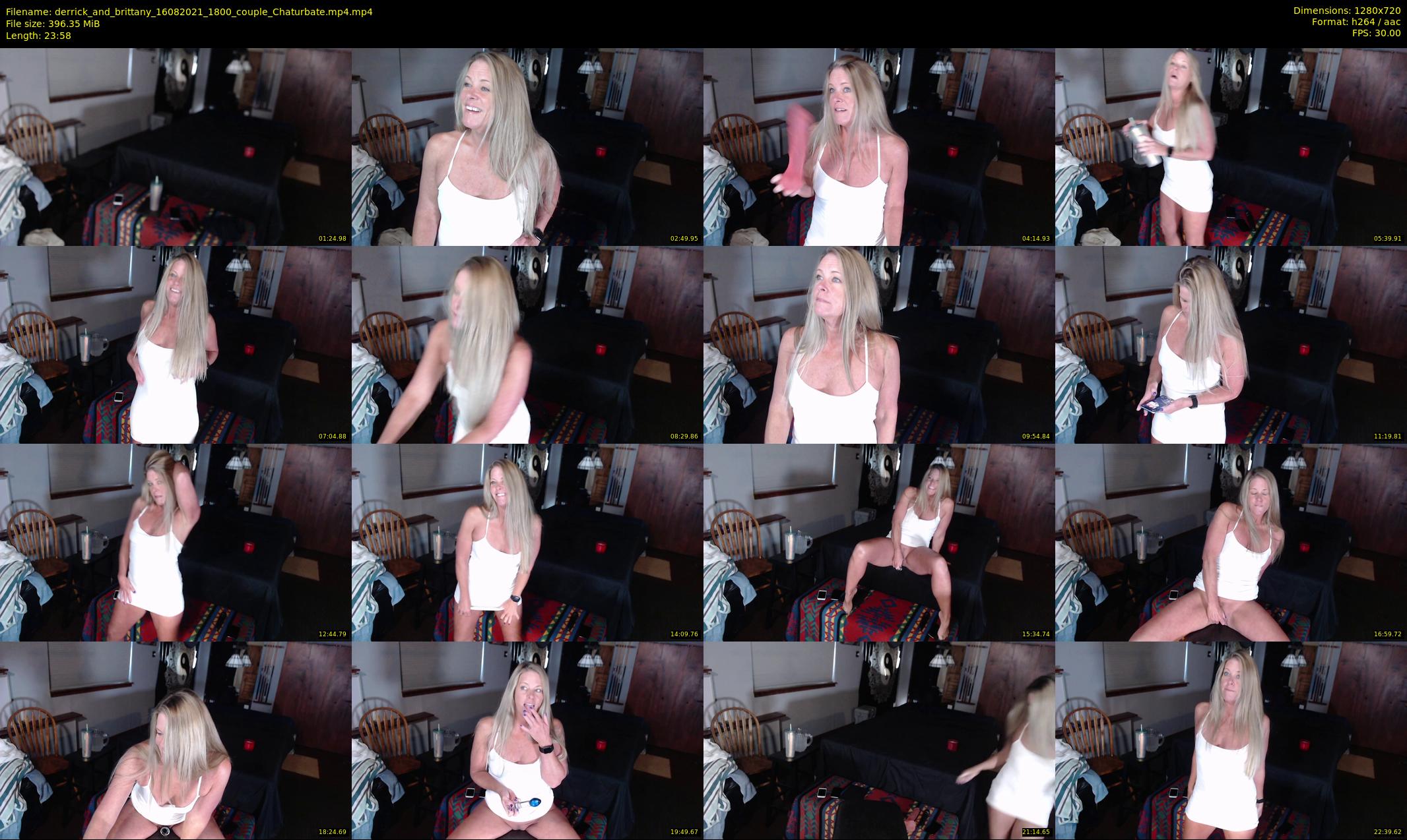 derrick_and_brittany — 24 minute Chaturbate couple cam show recording, 720p, Aug 16, 2021