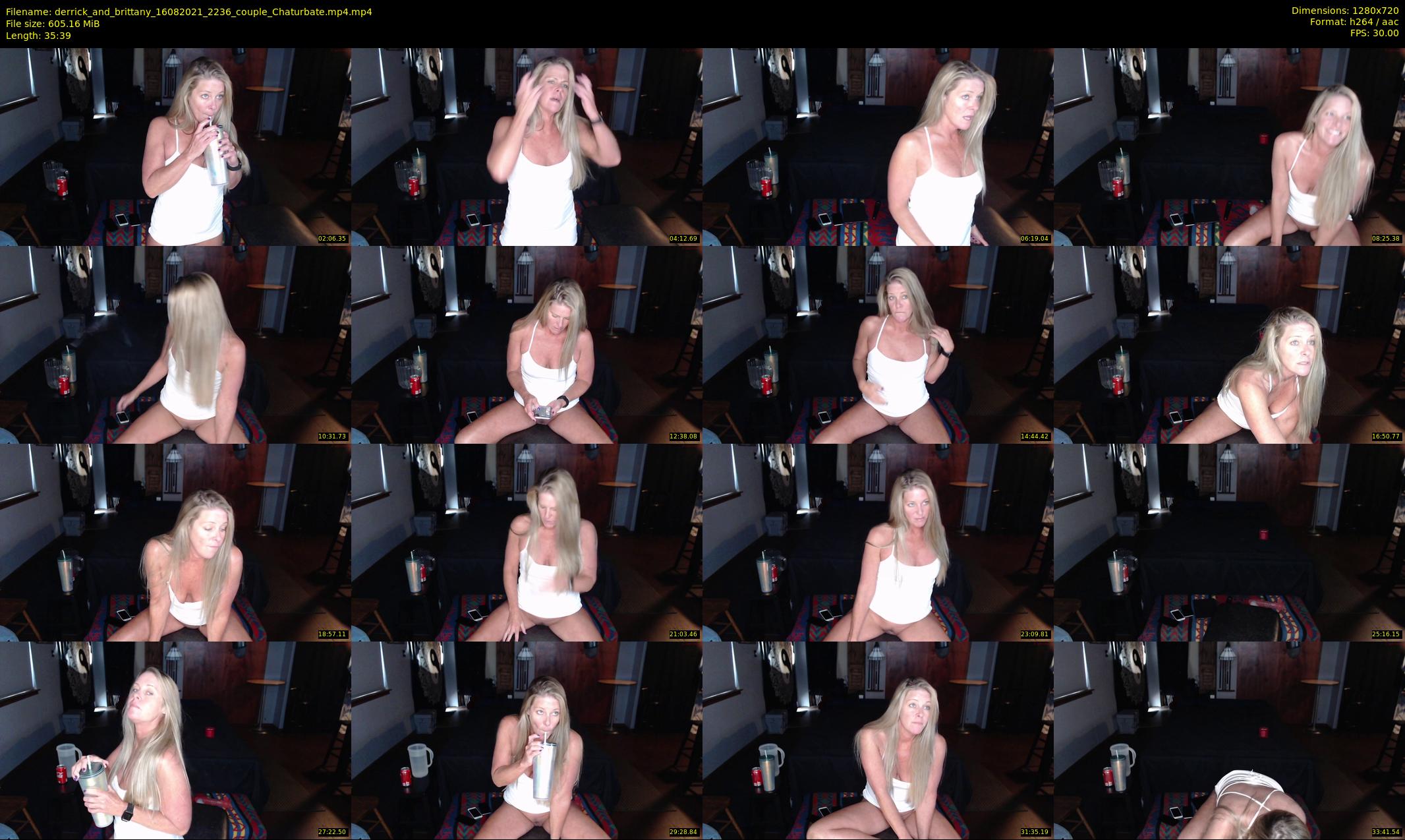 derrick_and_brittany — 36 minute Chaturbate couple cam show recording, 720p, Aug 16, 2021