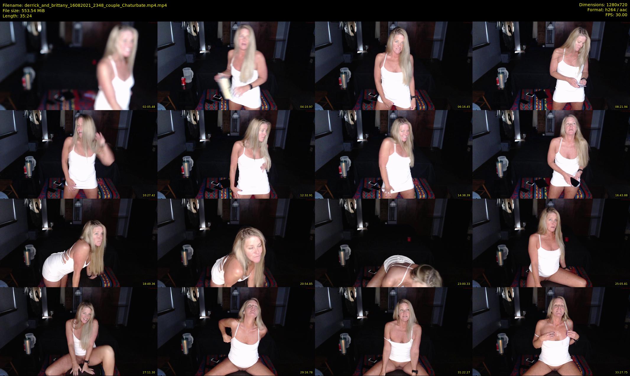 derrick_and_brittany — 36 minute Chaturbate couple cam show recording, 720p, Aug 16, 2021