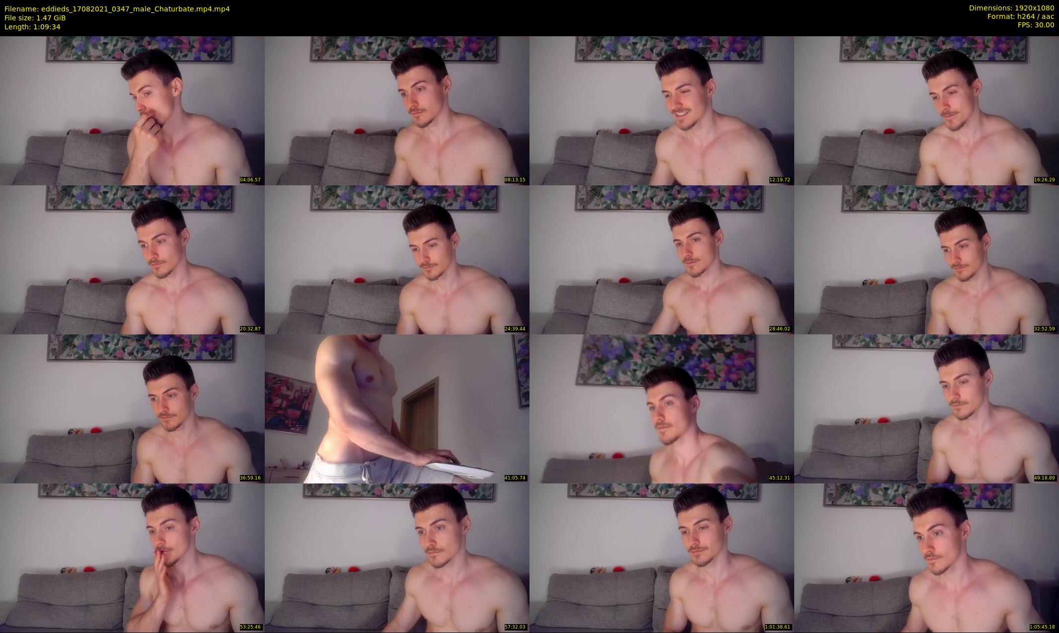 eddieds — 70 minute Chaturbate male cam show recording, 1080p, Aug 17, 2021