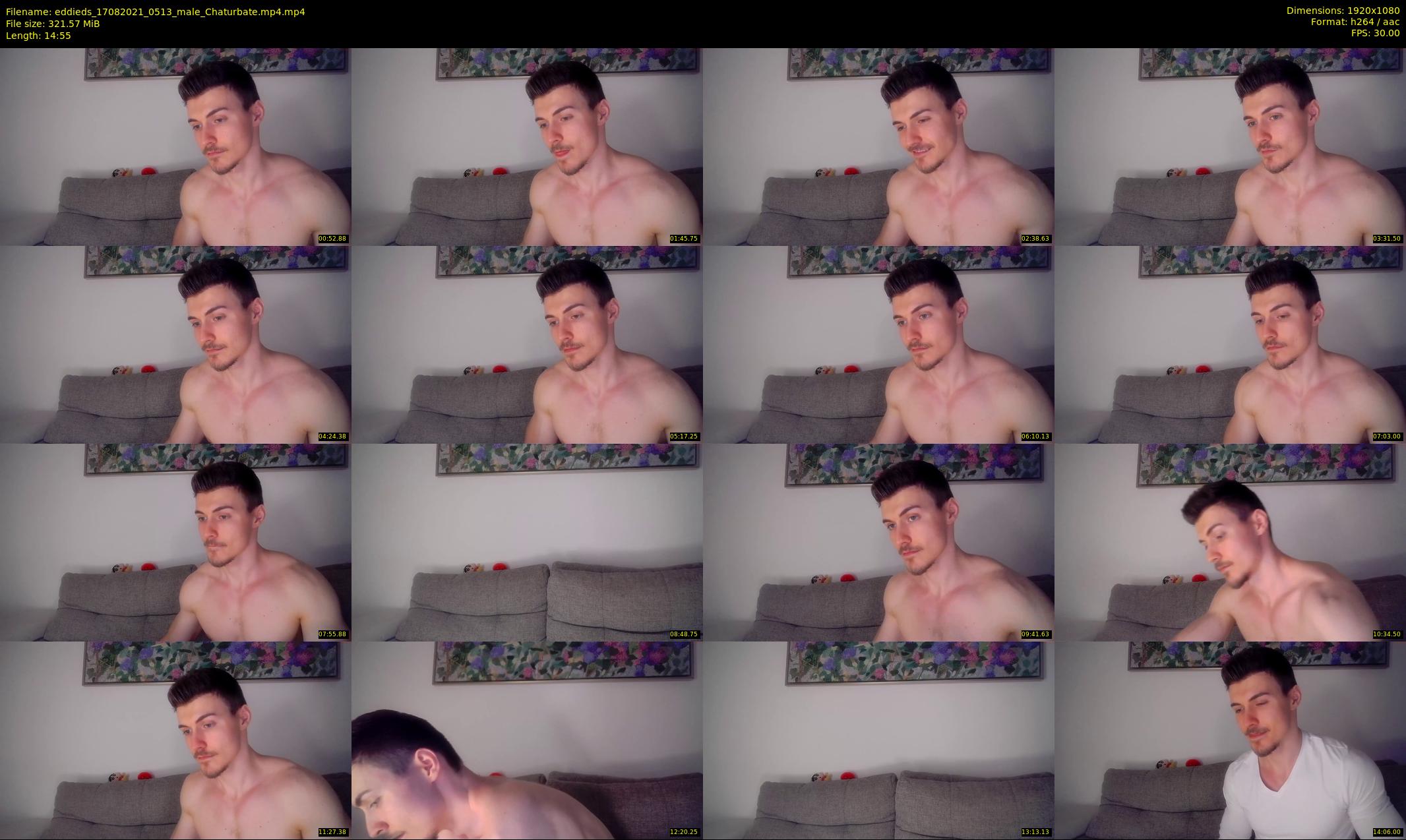 eddieds — 15 minute Chaturbate male cam show recording, 1080p, Aug 17, 2021