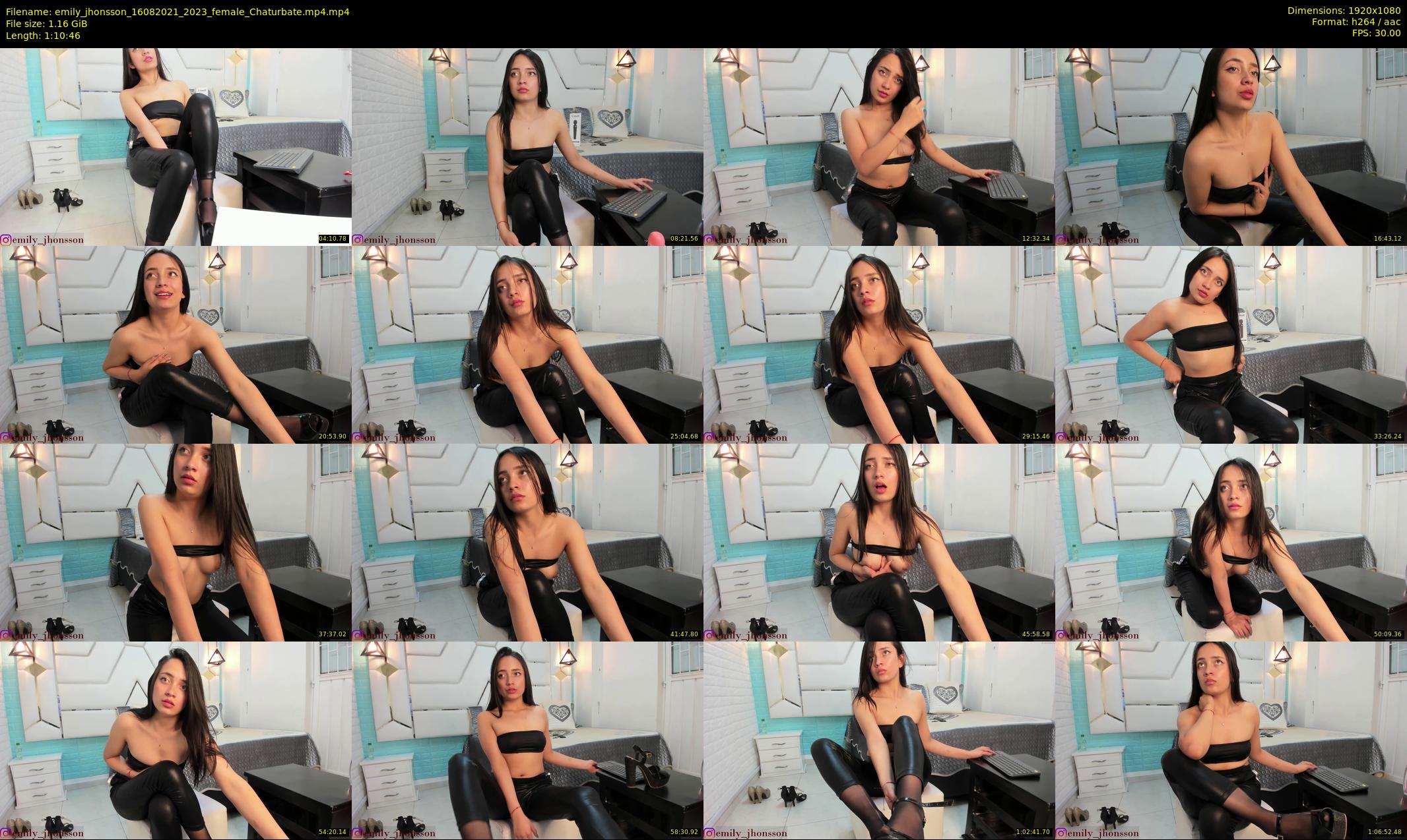 emily_jhonsson — 71 minute Chaturbate female cam show recording, 1080p, Aug 16, 2021