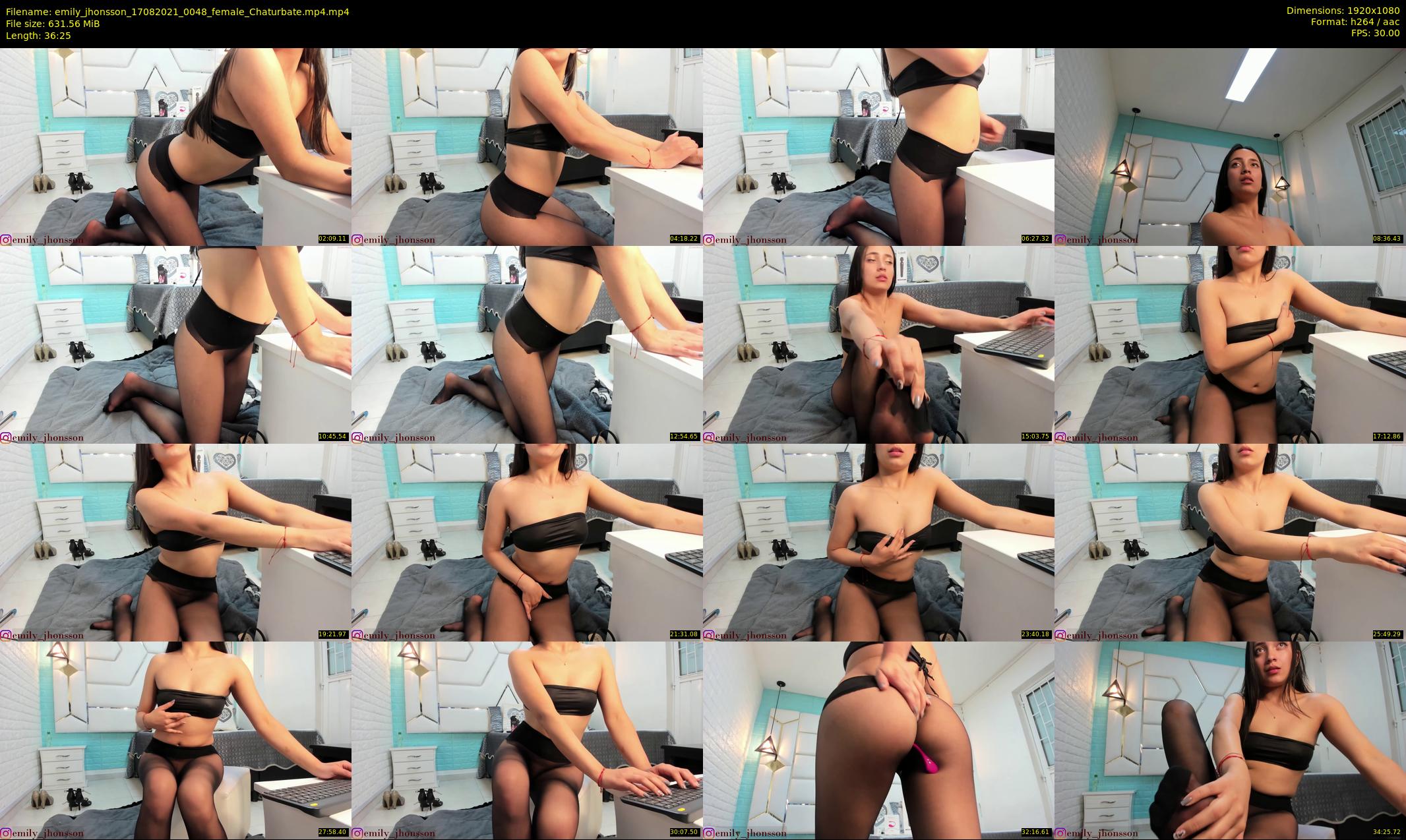 emily_jhonsson — 37 minute Chaturbate female cam show recording, 1080p, Aug 17, 2021