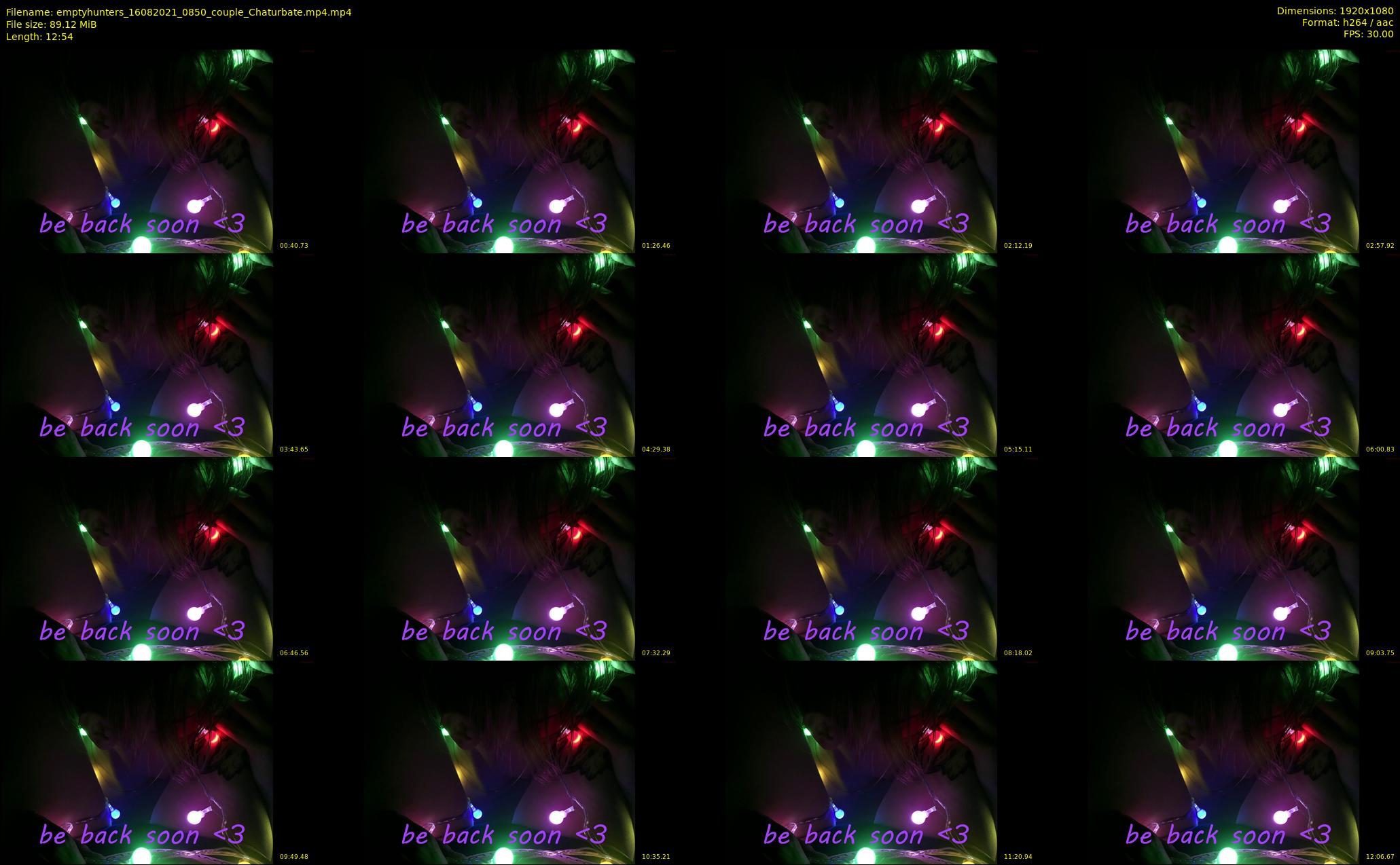 emptyhunters — 13 minute Chaturbate couple cam show recording, 1080p, Aug 16, 2021