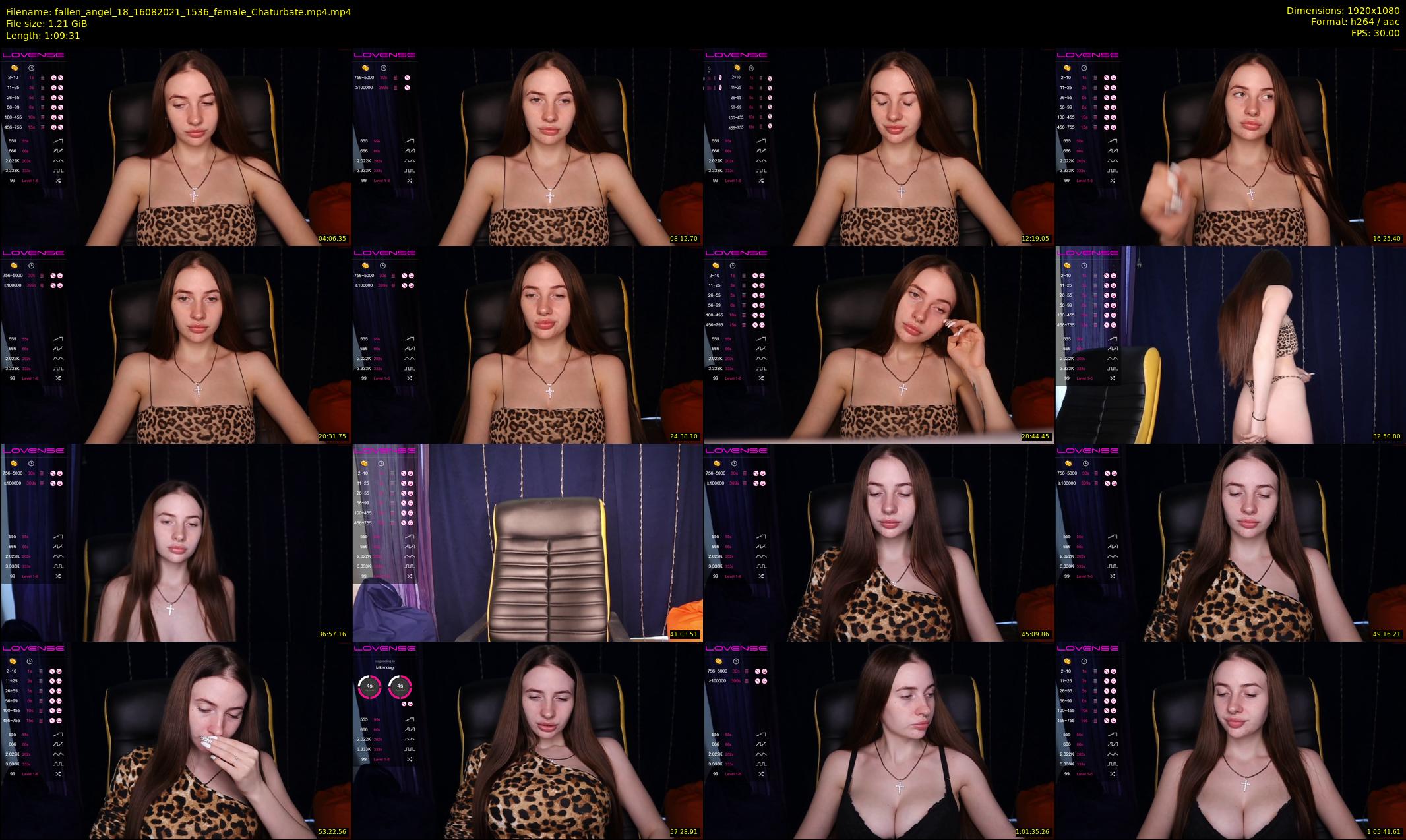 fallen_angel_18 — 70 minute Chaturbate female cam show recording, 1080p, Aug 16, 2021