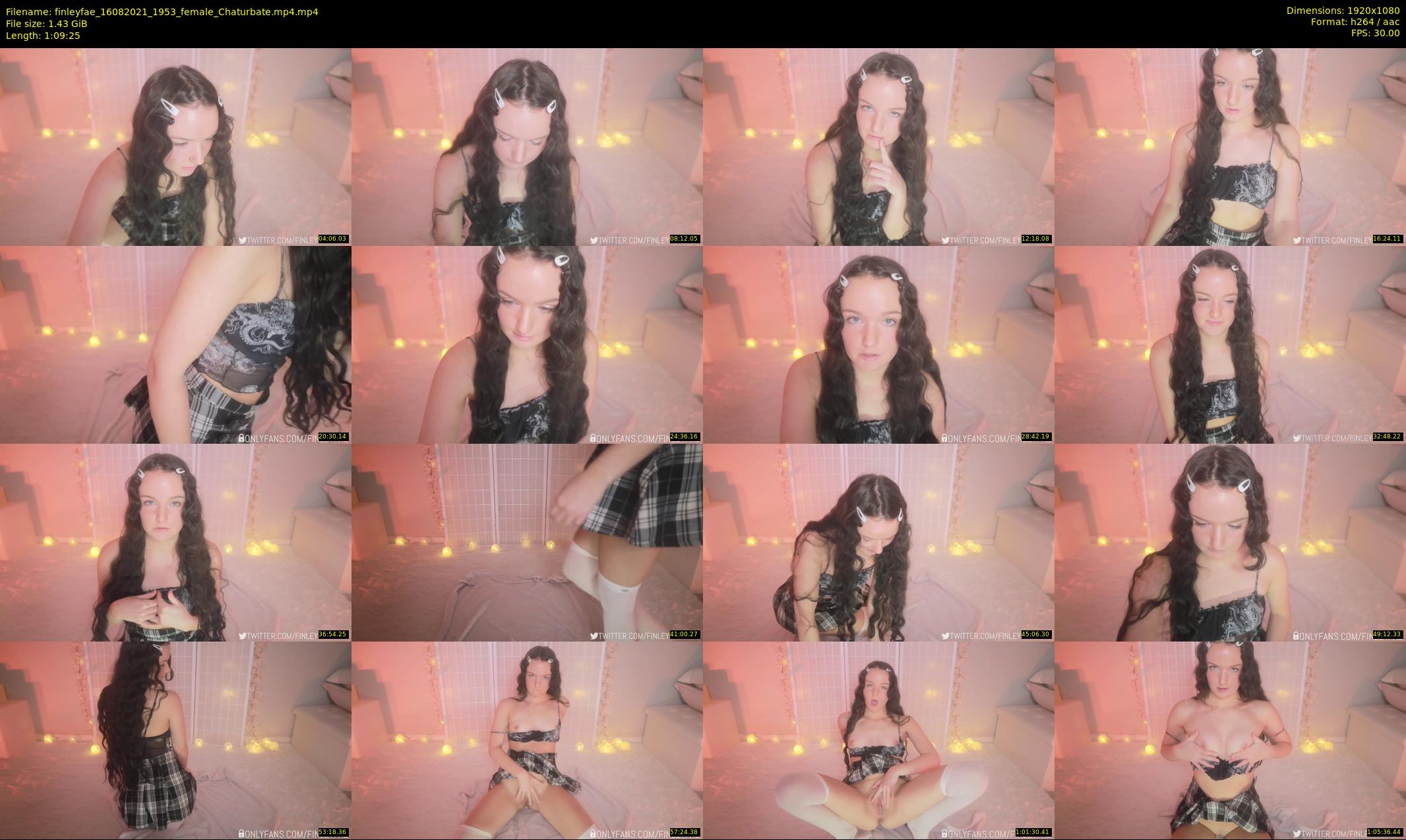 finleyfae — 70 minute Chaturbate female cam show recording, 1080p, Aug 16, 2021