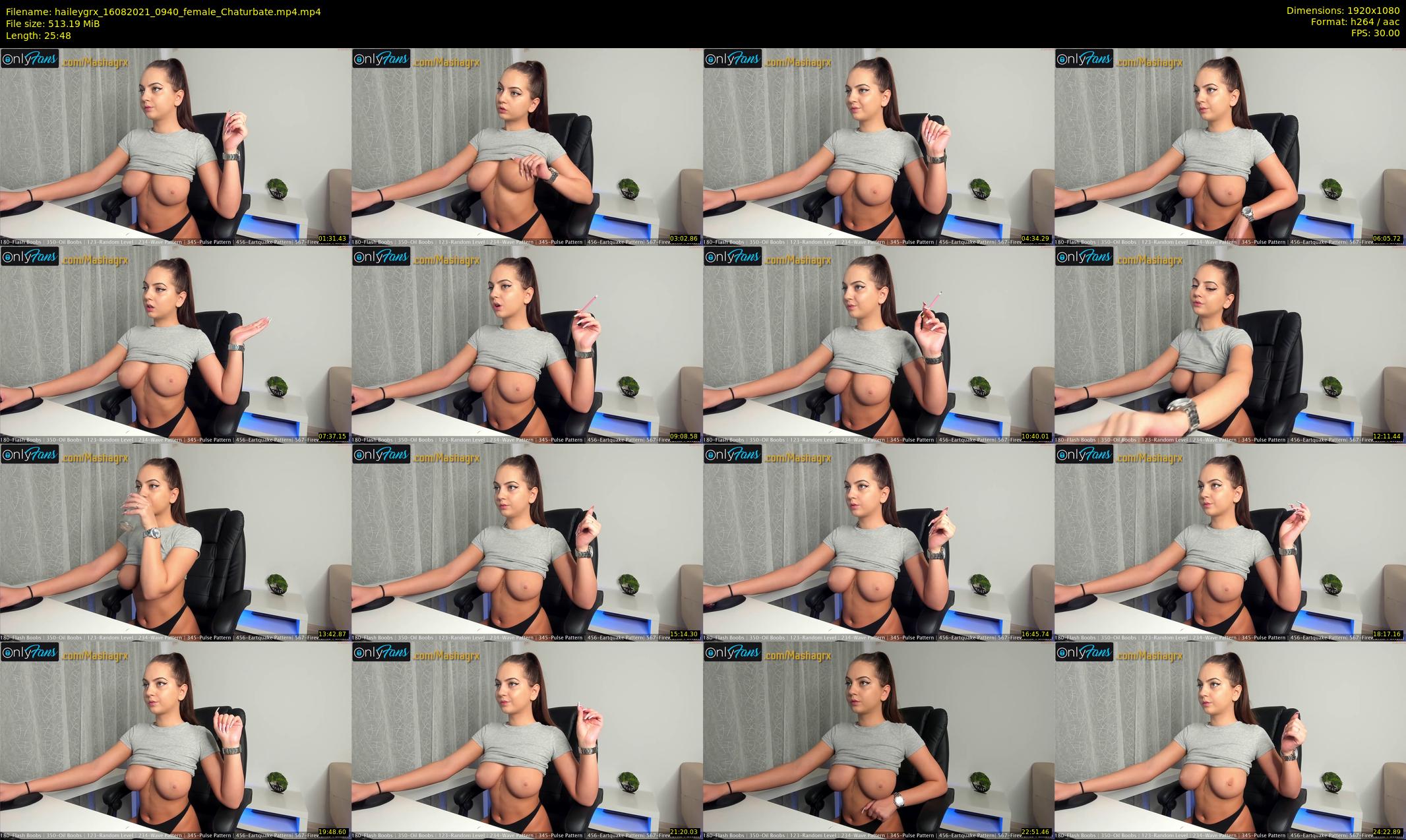 haileygrx — 26 minute Chaturbate female cam show recording, 1080p, Aug 16, 2021