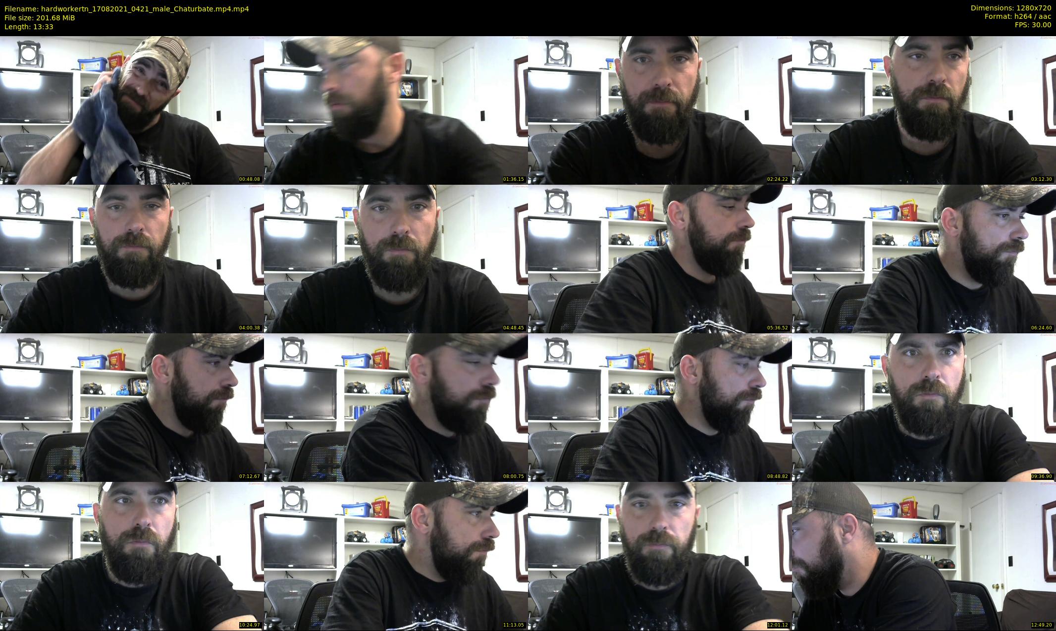 hardworkertn — 14 minute Chaturbate male cam show recording, 720p, Aug 17, 2021