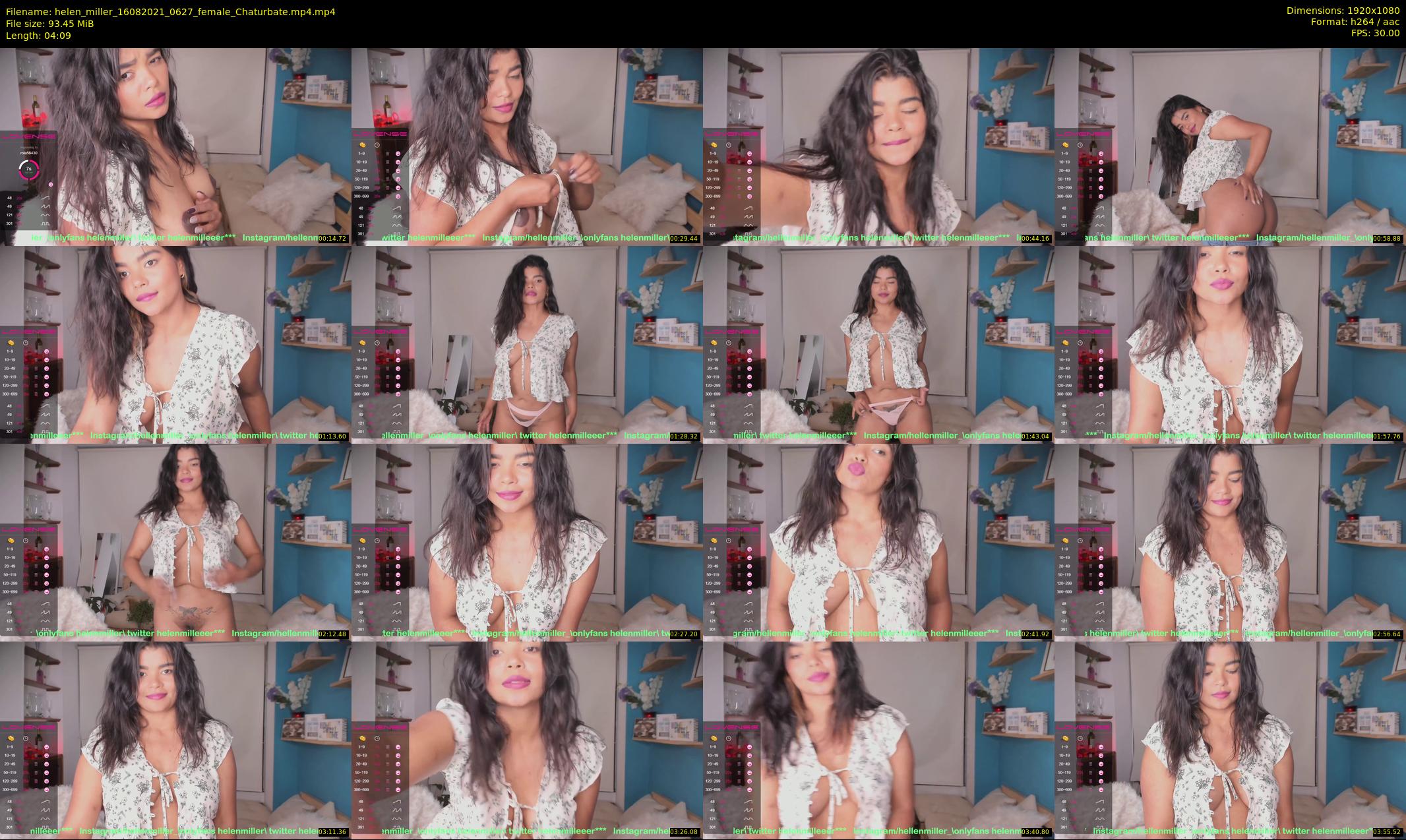helen_miller — 5 minute Chaturbate female cam show recording, 1080p, Aug 16, 2021