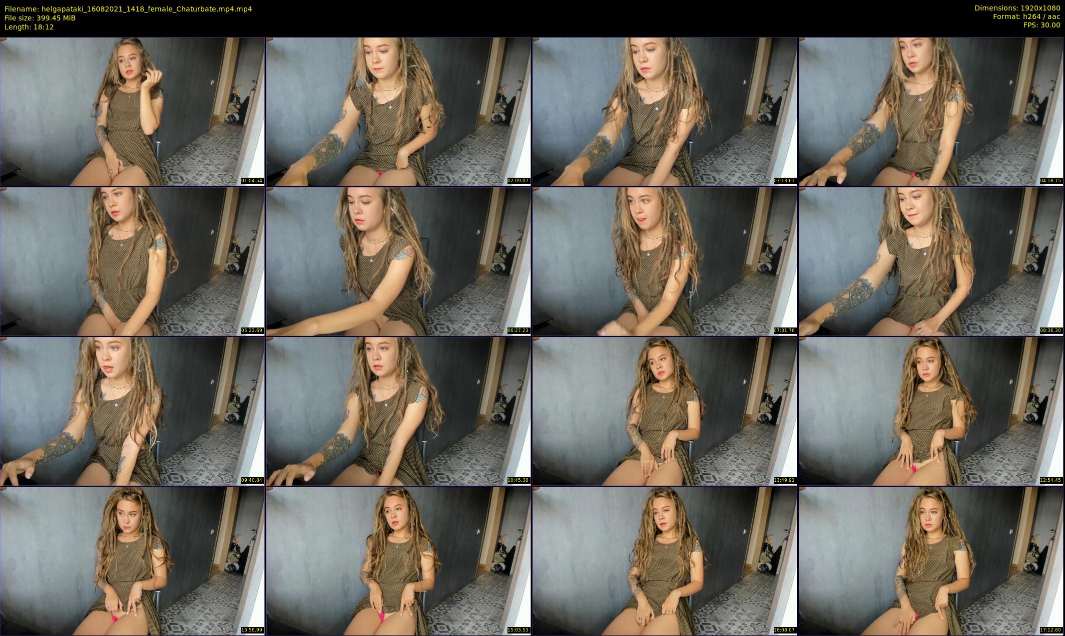 helgapataki — 19 minute Chaturbate female cam show recording, 1080p, Aug 16, 2021