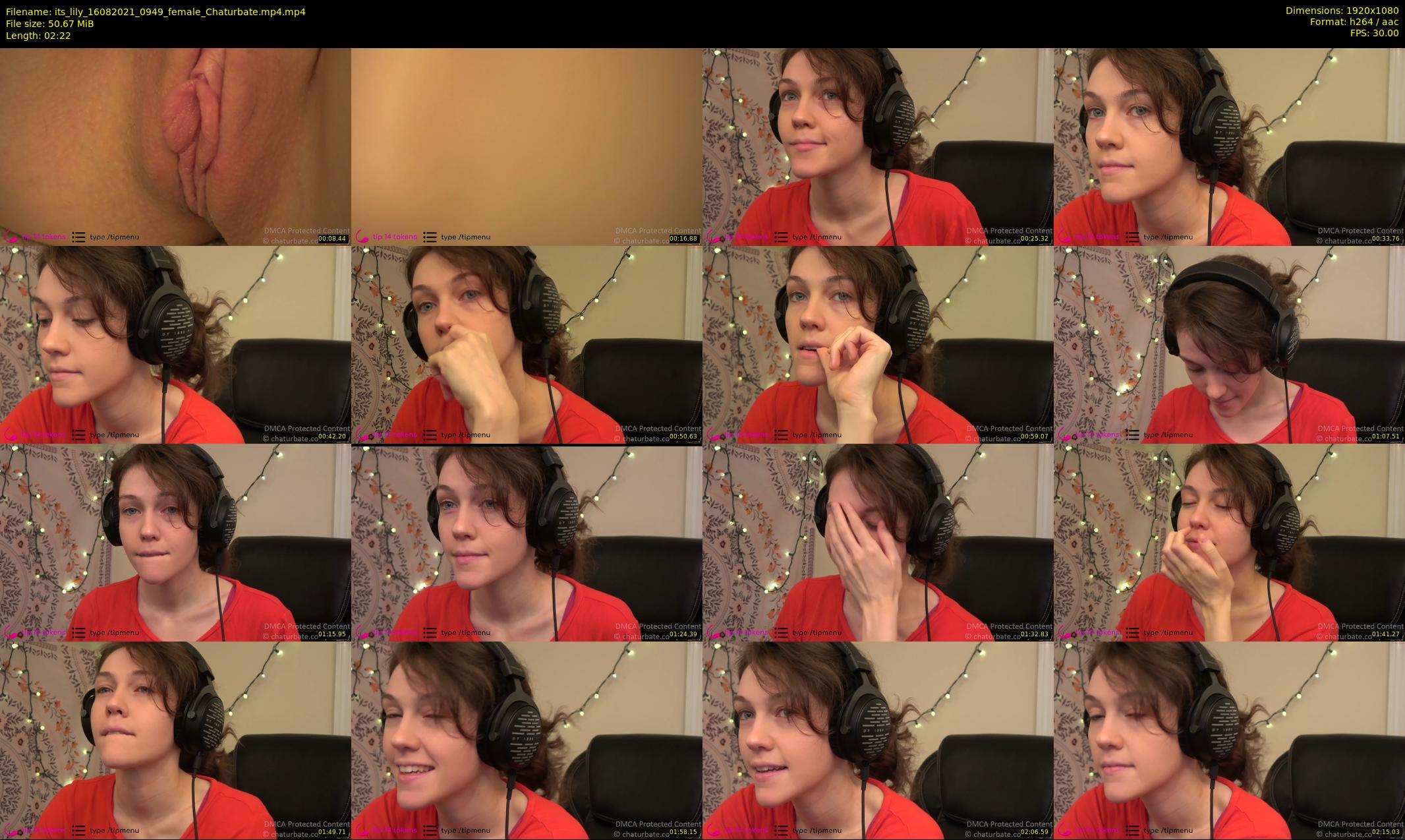 its_lily — 3 minute Chaturbate female cam show recording, 1080p, Aug 16, 2021