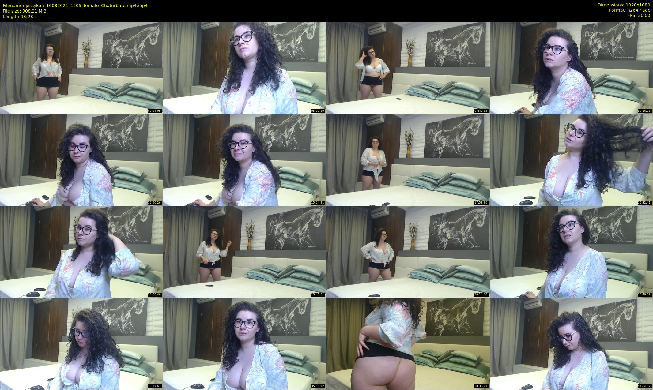 jessykah — 44 minute Chaturbate female cam show recording, 1080p, Aug 16, 2021