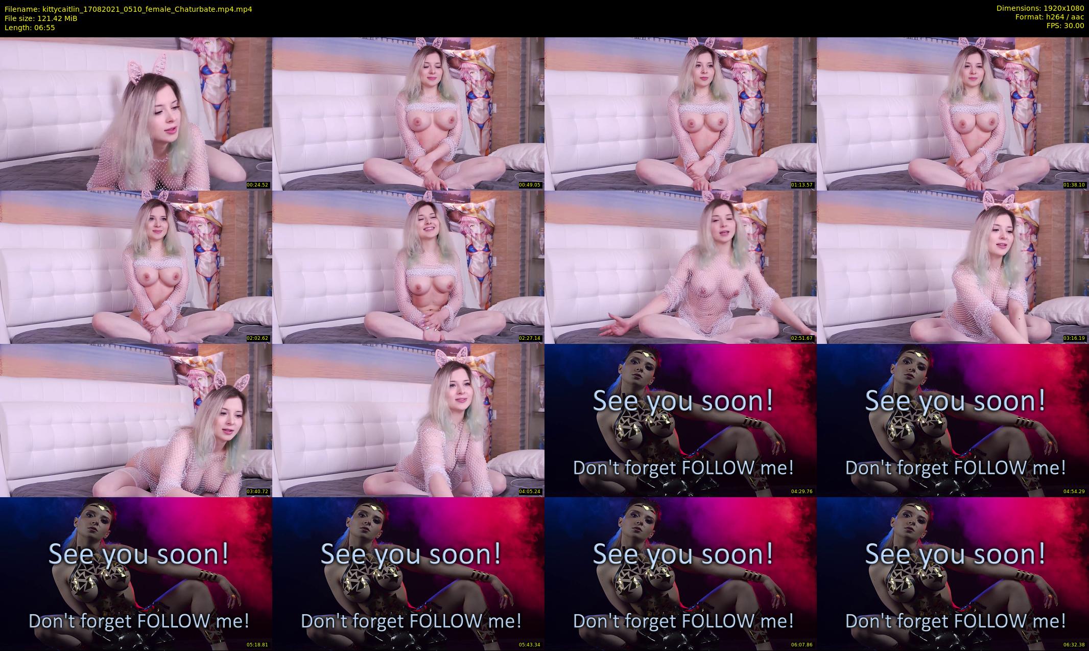 kittycaitlin — 7 minute Chaturbate female cam show recording, 1080p, Aug 17, 2021