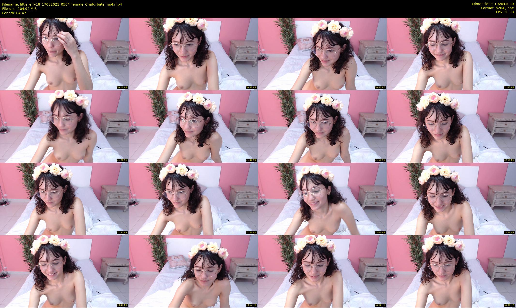 little_effy18 — 5 minute Chaturbate female cam show recording, 1080p, Aug 17, 2021