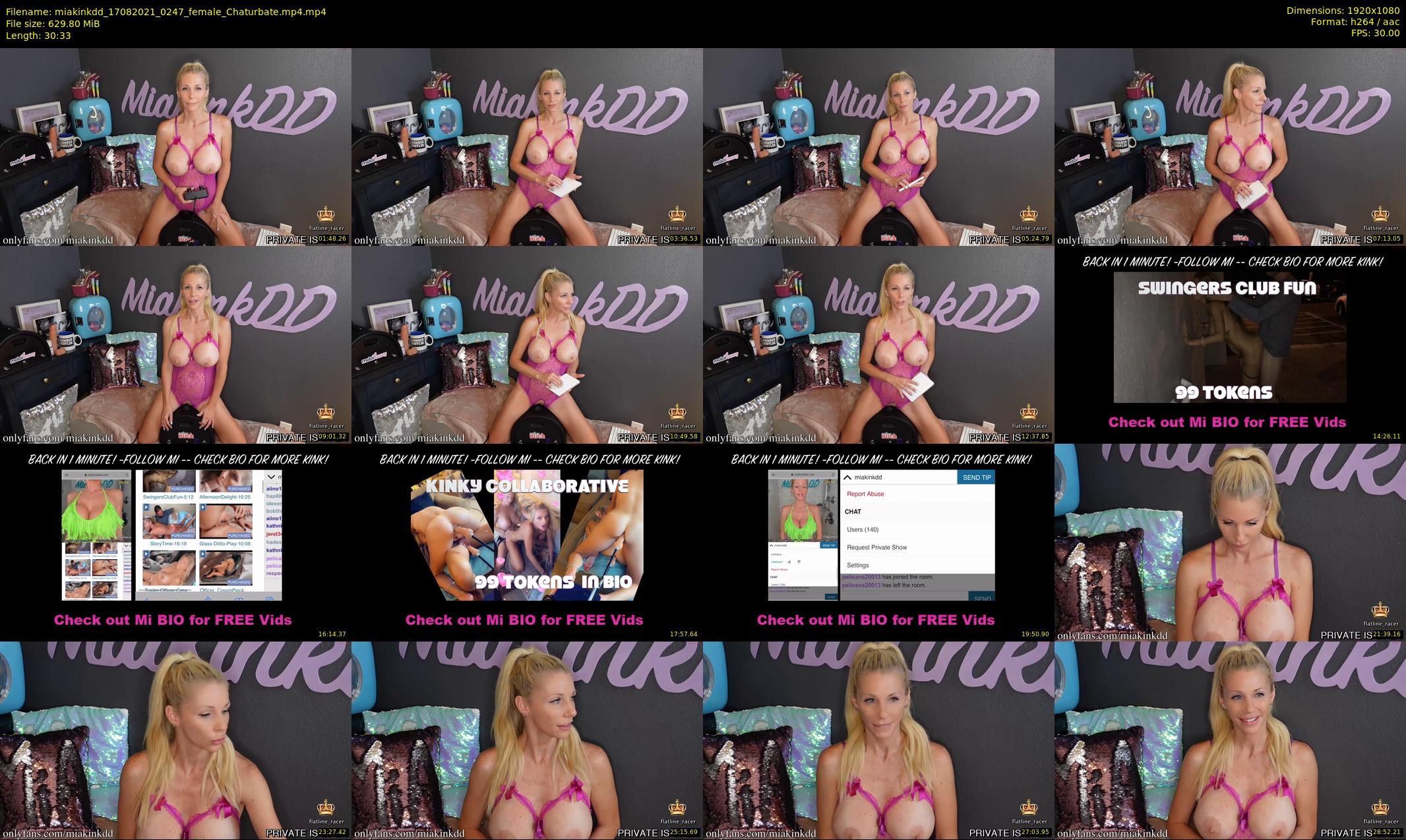 miakinkdd — 31 minute Chaturbate female cam show recording, 1080p, Aug 17, 2021