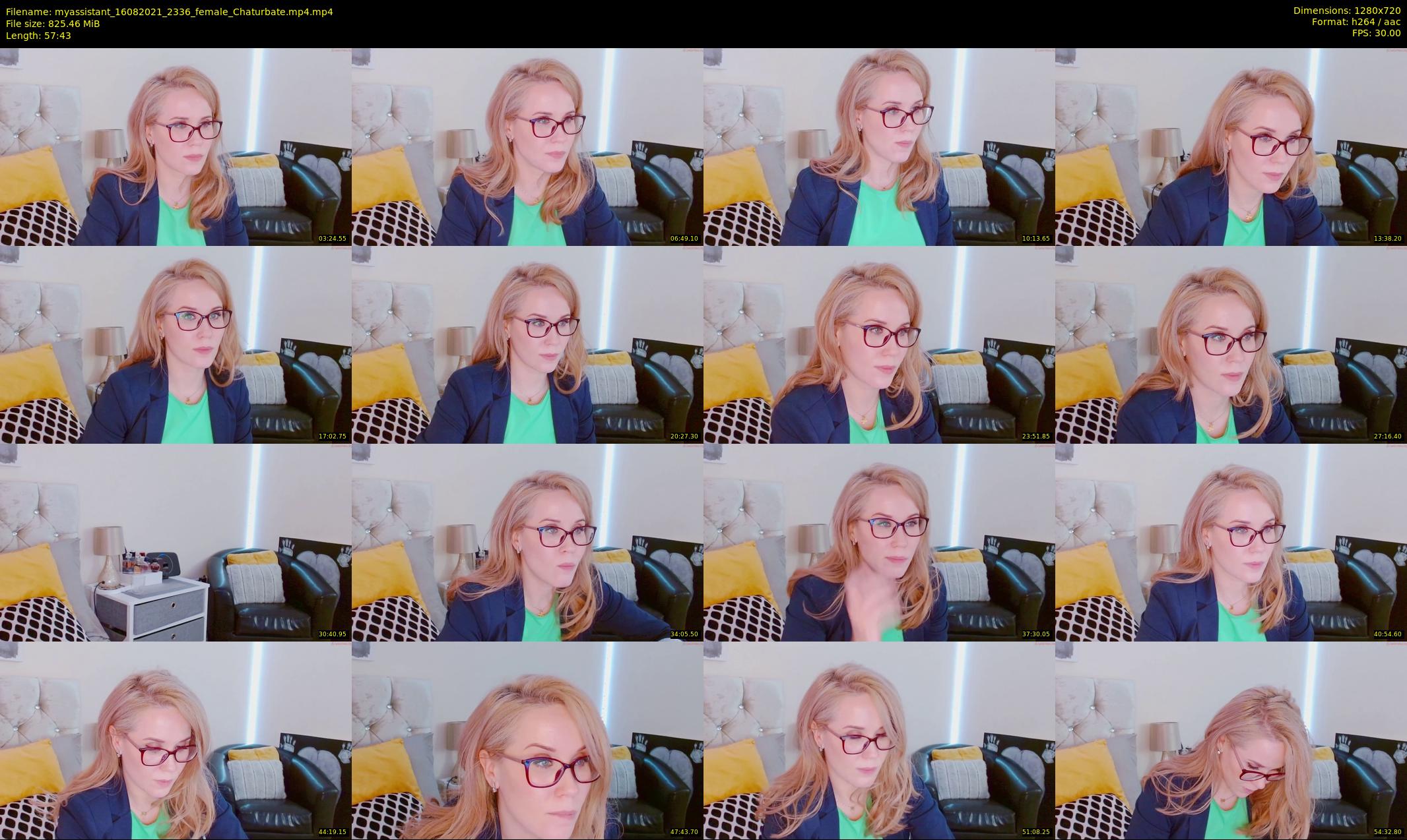 myassistant — 58 minute Chaturbate female cam show recording, 720p, Aug 16, 2021
