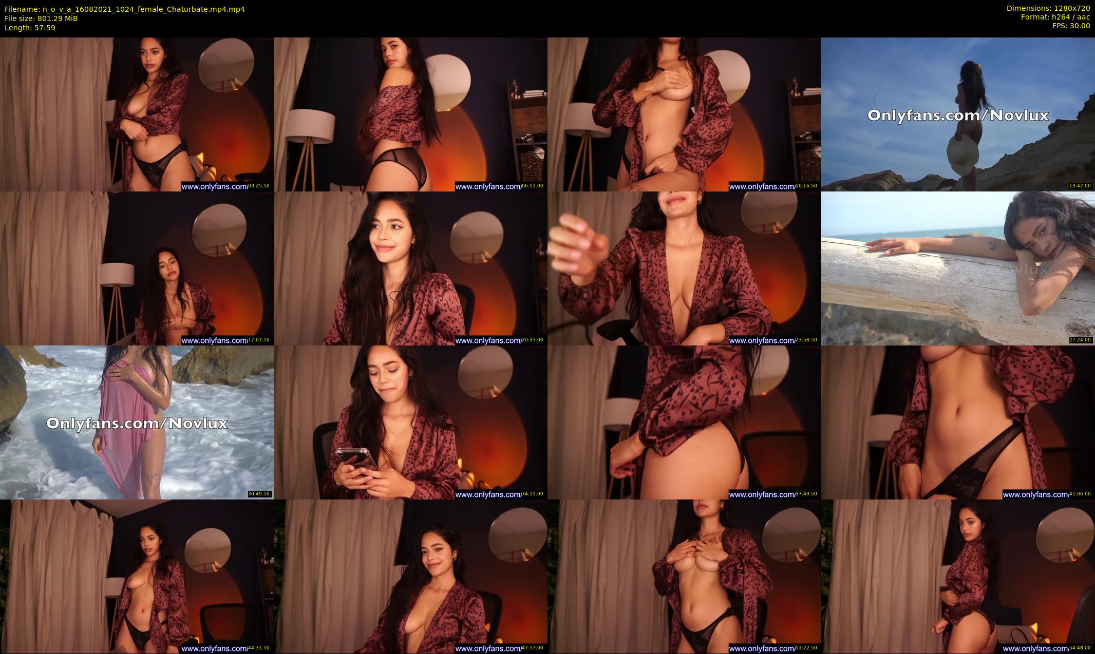 n_o_v_a — 58 minute Chaturbate female cam show recording, 720p, Aug 16, 2021