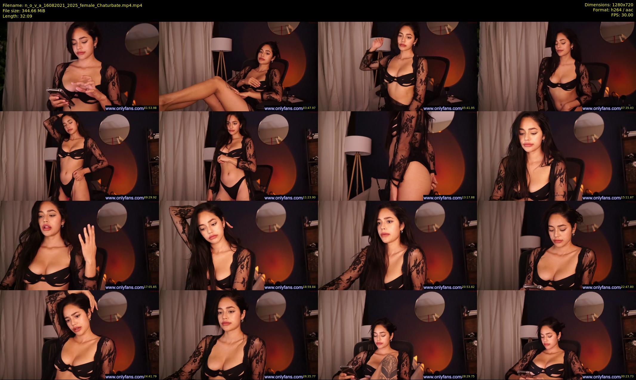 n_o_v_a — 33 minute Chaturbate female cam show recording, 720p, Aug 16, 2021