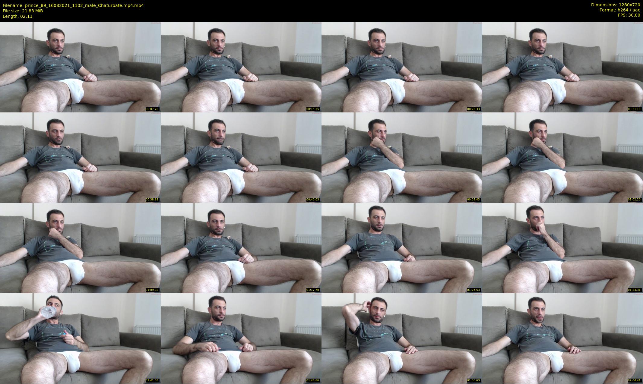 prince_89 — 3 minute Chaturbate male cam show recording, 720p, Aug 16, 2021