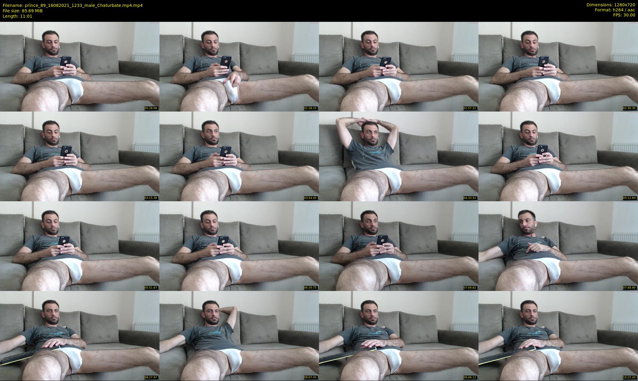 prince_89 — 12 minute Chaturbate male cam show recording, 720p, Aug 16, 2021
