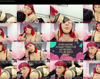 pyrowayne — 71 minute Chaturbate female cam show recording, 1080p, Aug 17, 2021