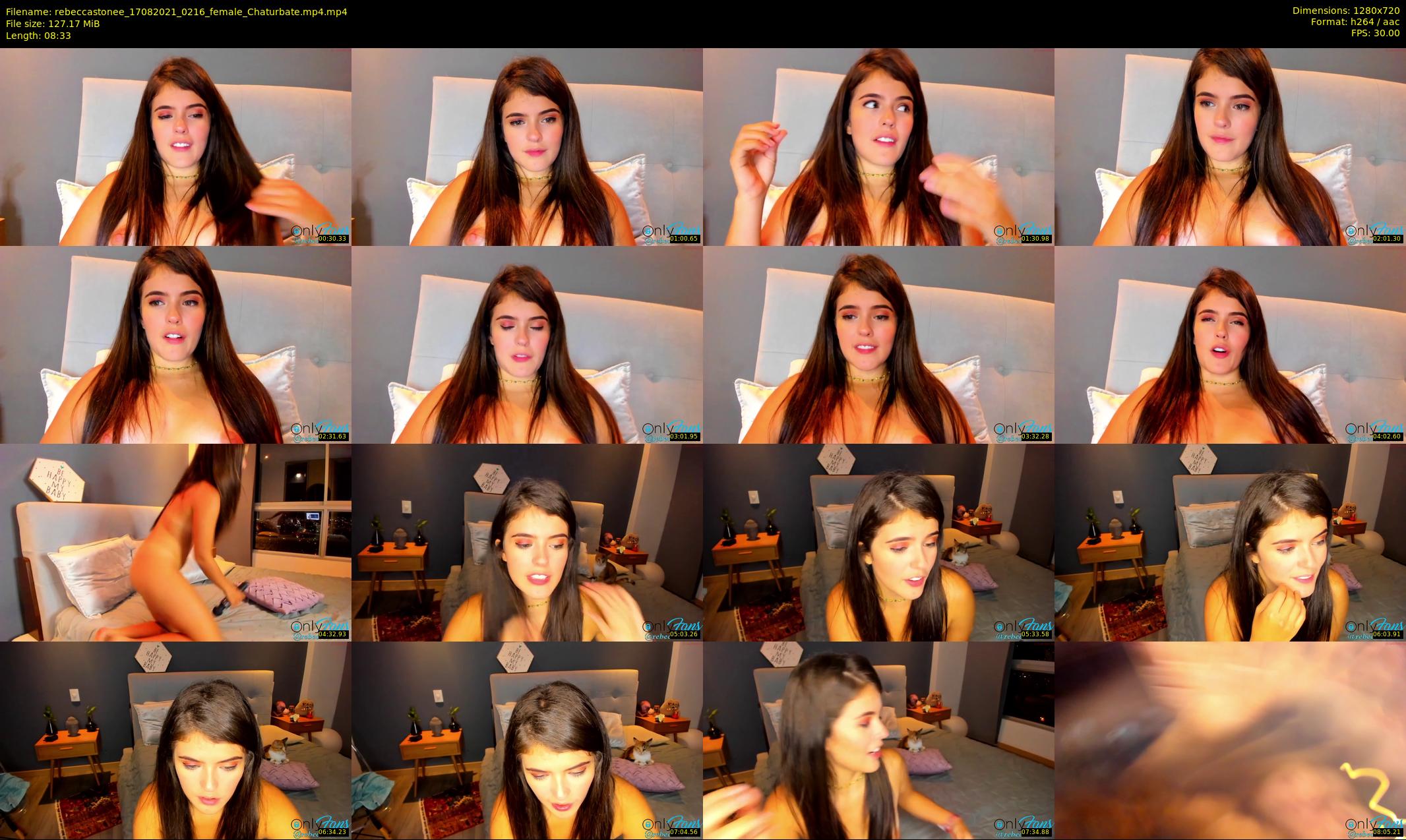 rebeccastonee — 9 minute Chaturbate female cam show recording, 720p, Aug 17, 2021