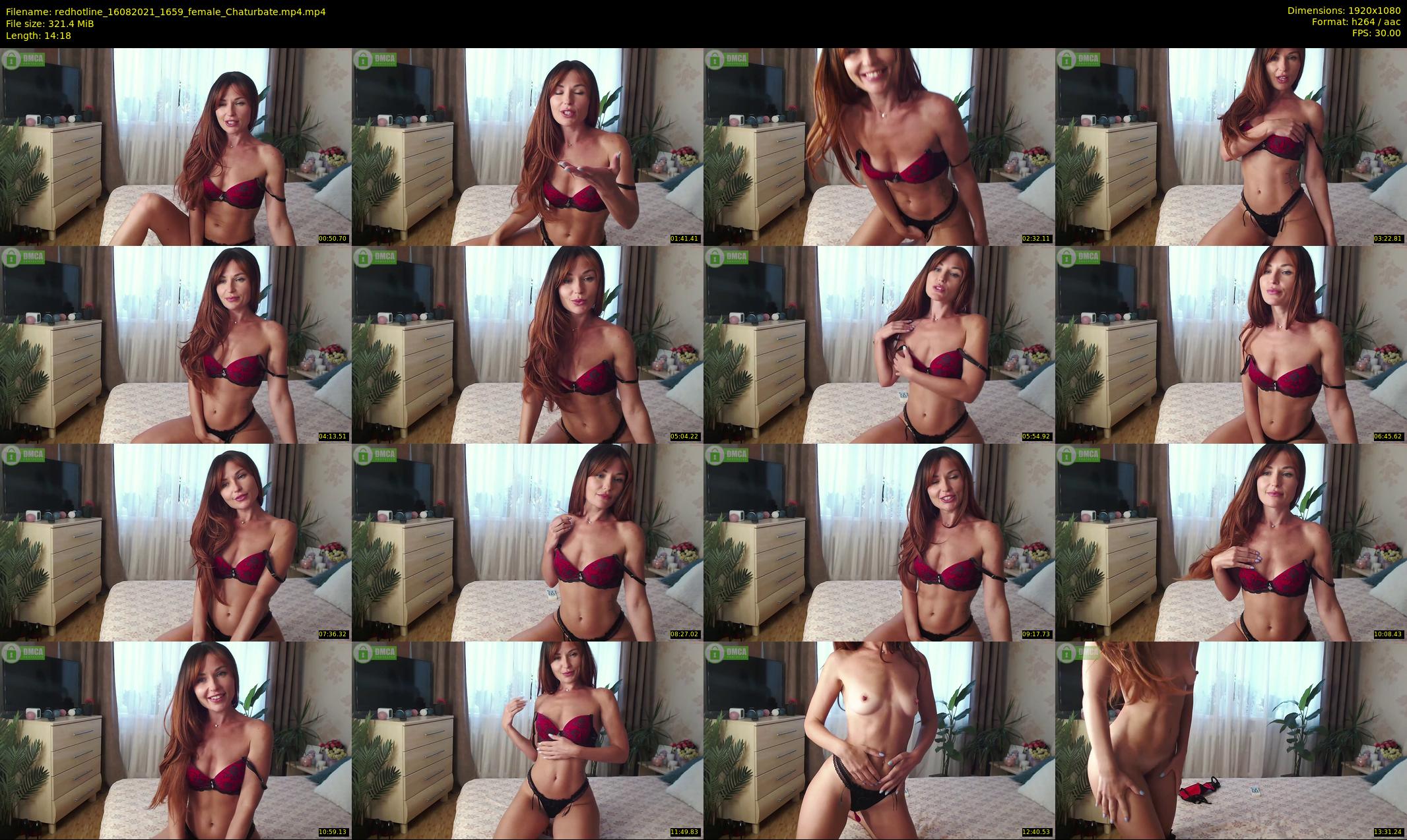 redhotline — 15 minute Chaturbate female cam show recording, 1080p, Aug 16, 2021