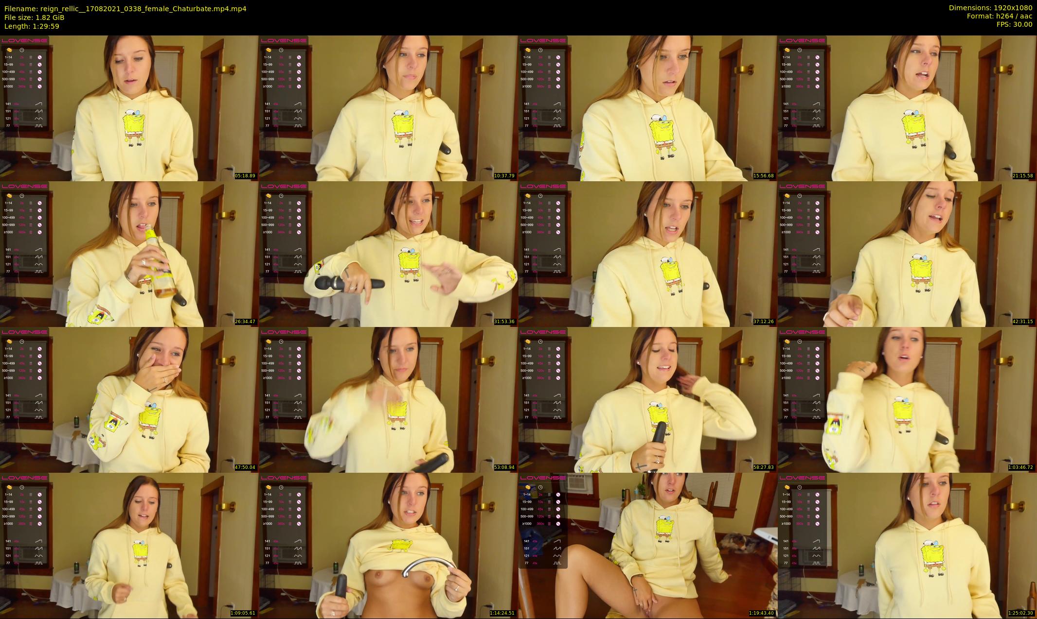 reign_rellic_ — 90 minute Chaturbate female cam show recording, 1080p, Aug 17, 2021