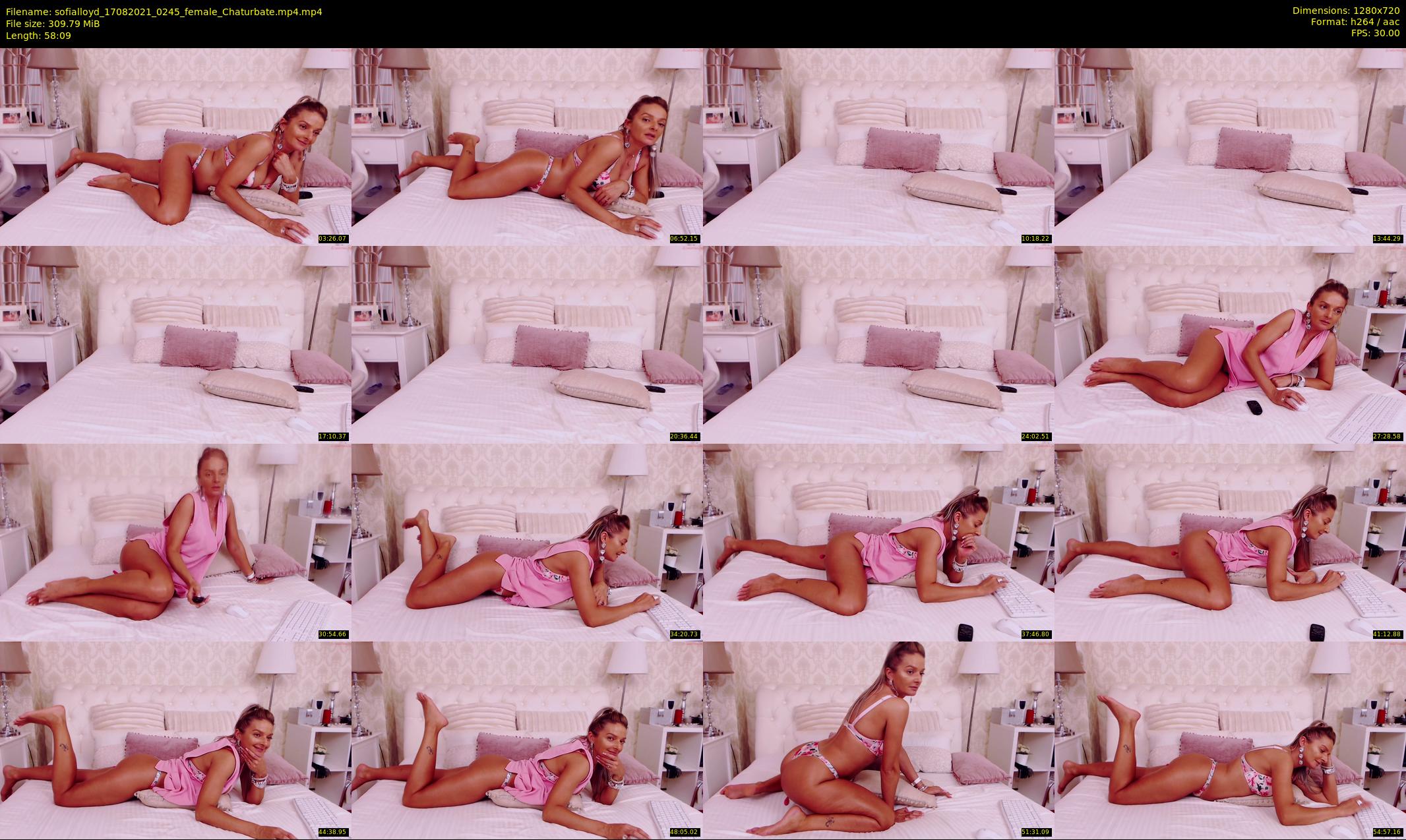 sofialloyd — 59 minute Chaturbate female cam show recording, 720p, Aug 17, 2021
