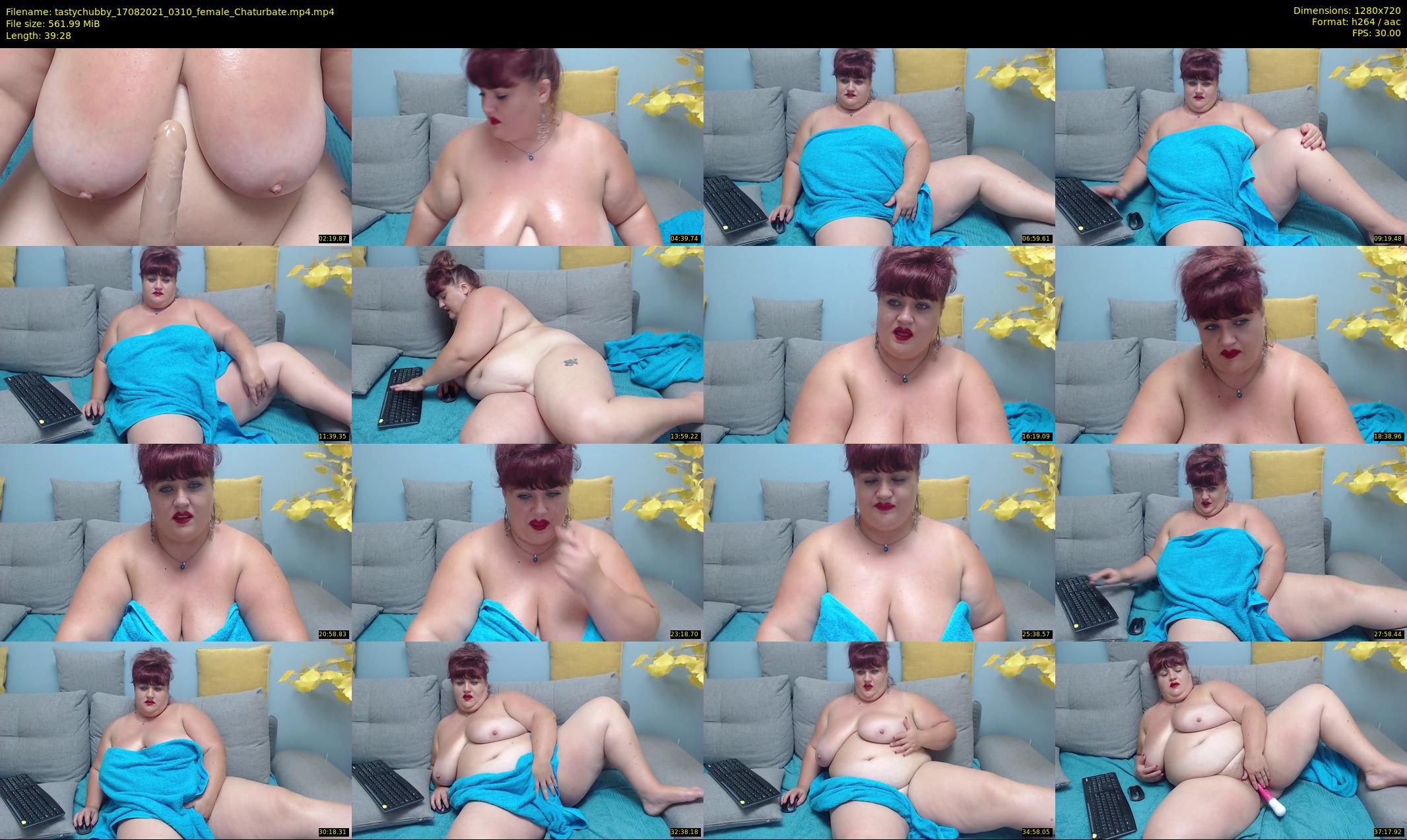 tastychubby — 40 minute Chaturbate female cam show recording, 720p, Aug 17, 2021