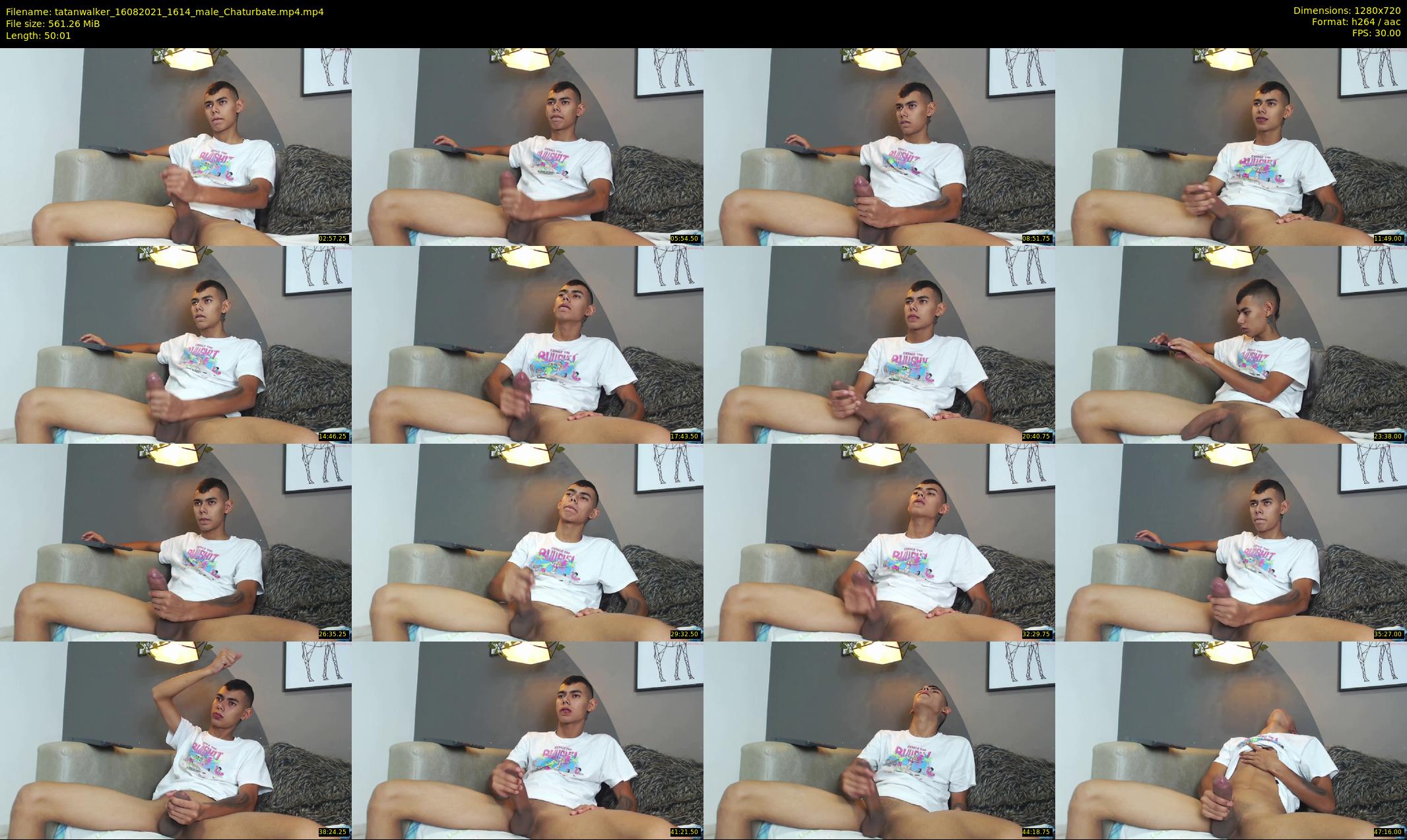 tatanwalker — 51 minute Chaturbate male cam show recording, 720p, Aug 16, 2021