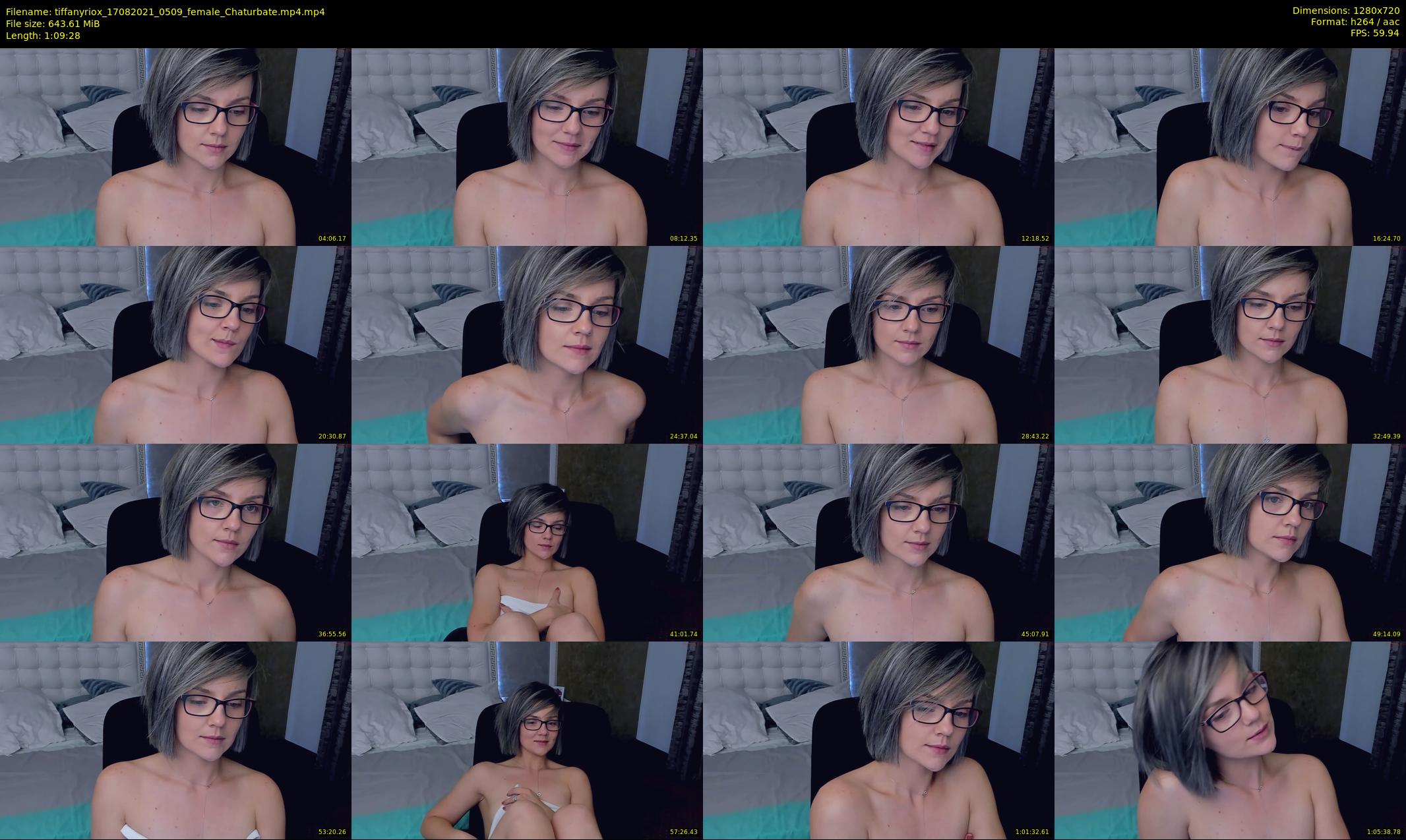 tiffanyriox — 70 minute Chaturbate female cam show recording, 720p, Aug 17, 2021
