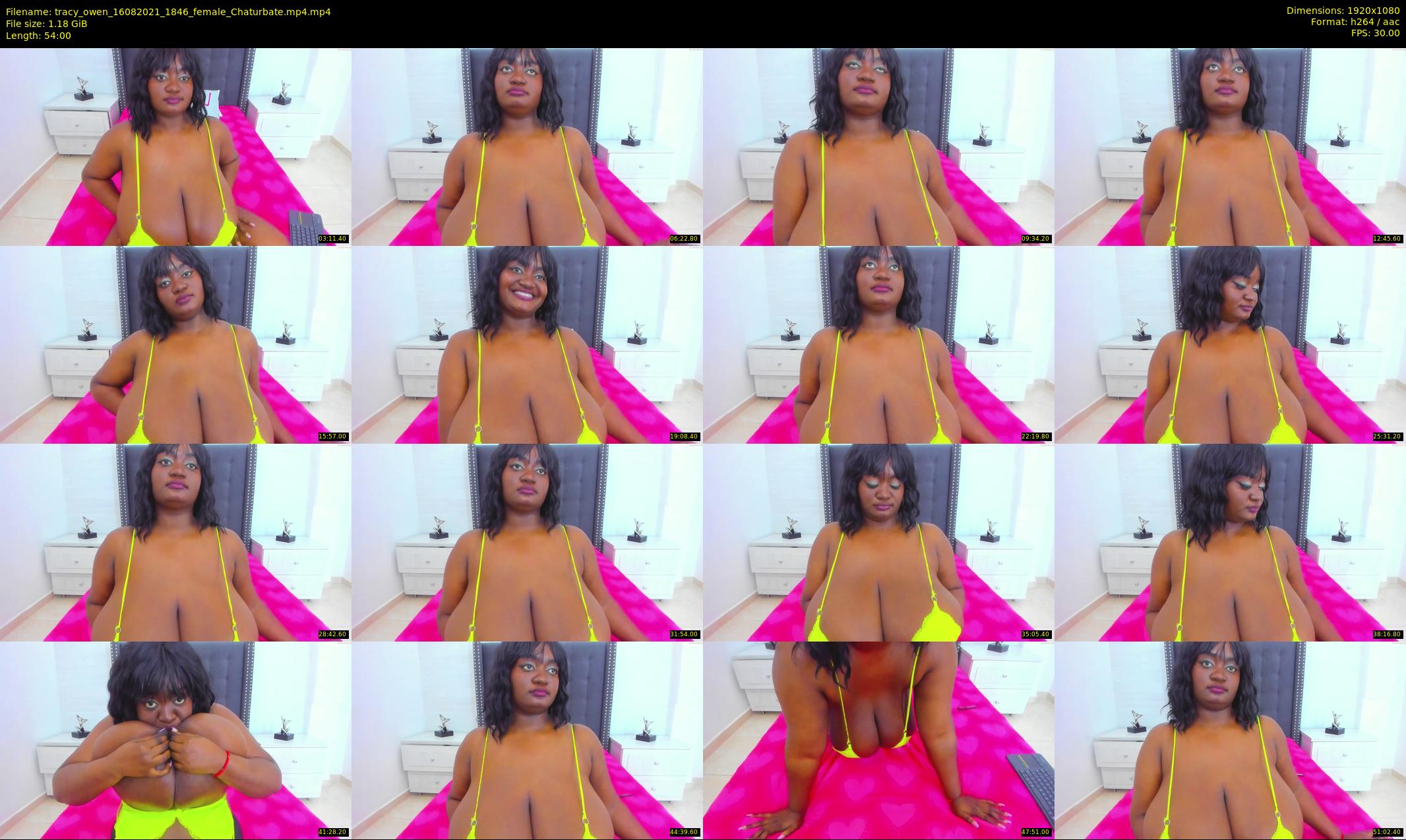 tracy_owen — 54 minute Chaturbate female cam show recording, 1080p, Aug 16, 2021