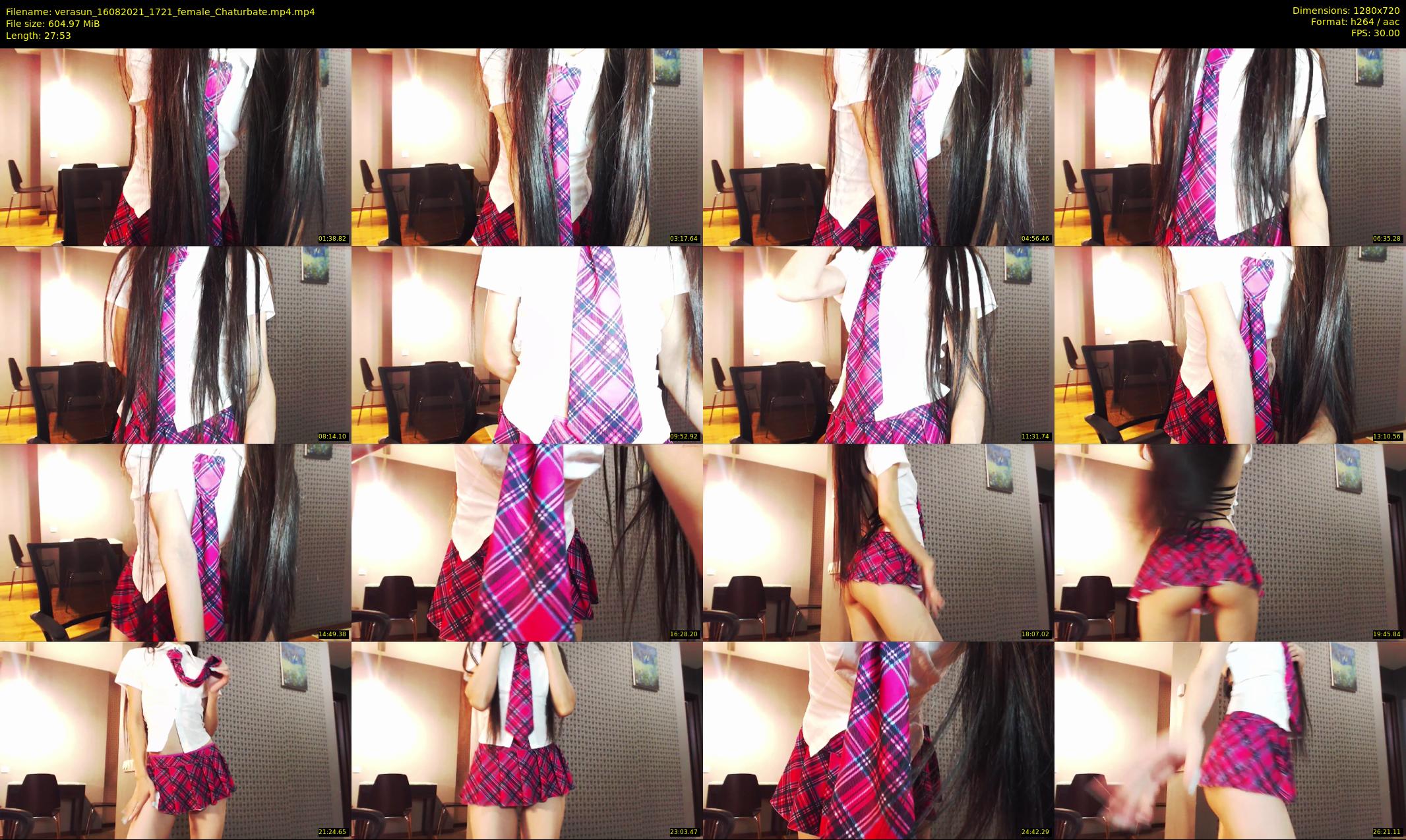 verasun — 28 minute Chaturbate female cam show recording, 720p, Aug 16, 2021
