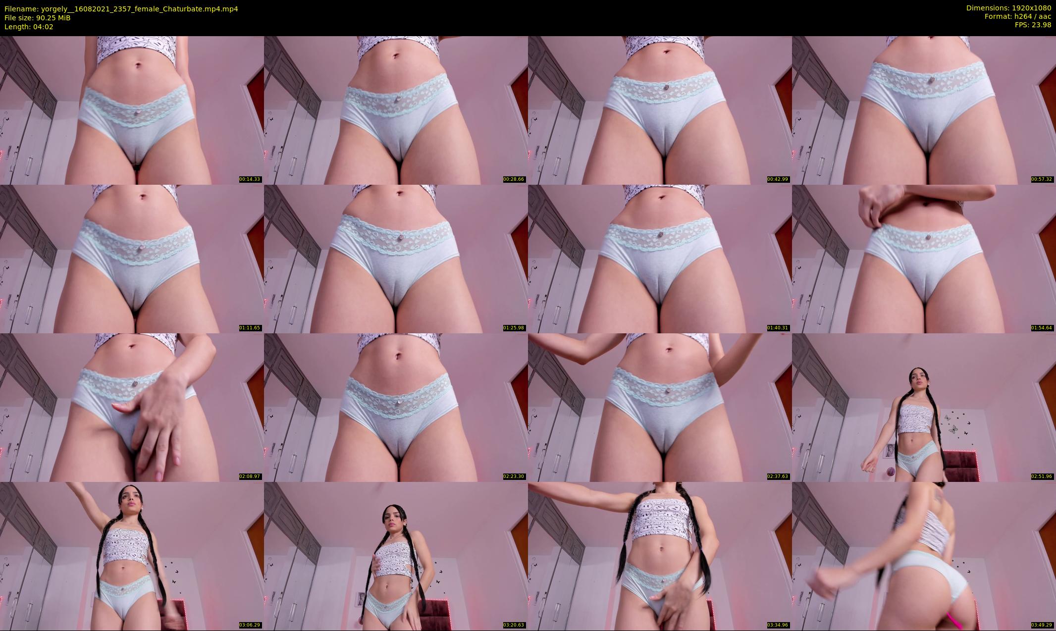 yorgely_ — 5 minute Chaturbate female cam show recording, 1080p, Aug 16, 2021